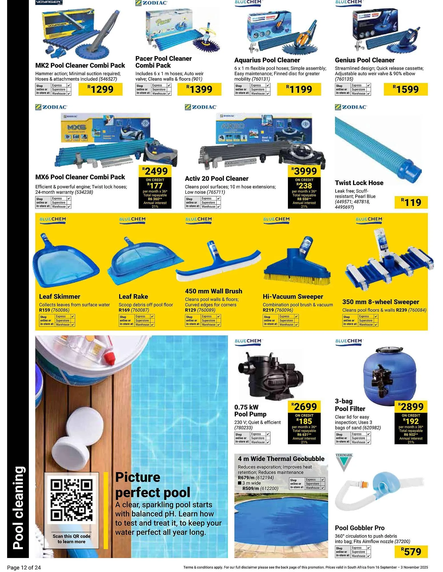 Builders Warehouse catalogue from 16 September to 3 November 2025 - Catalogue Page 12