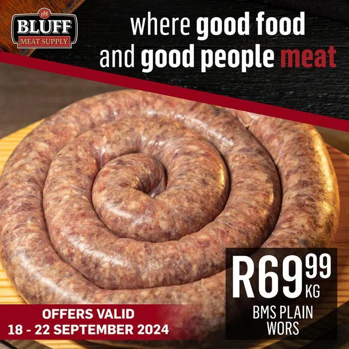 Bluff Meat Supply weekly specials from 18 September to 22 September 2024 - Catalogue Page 7