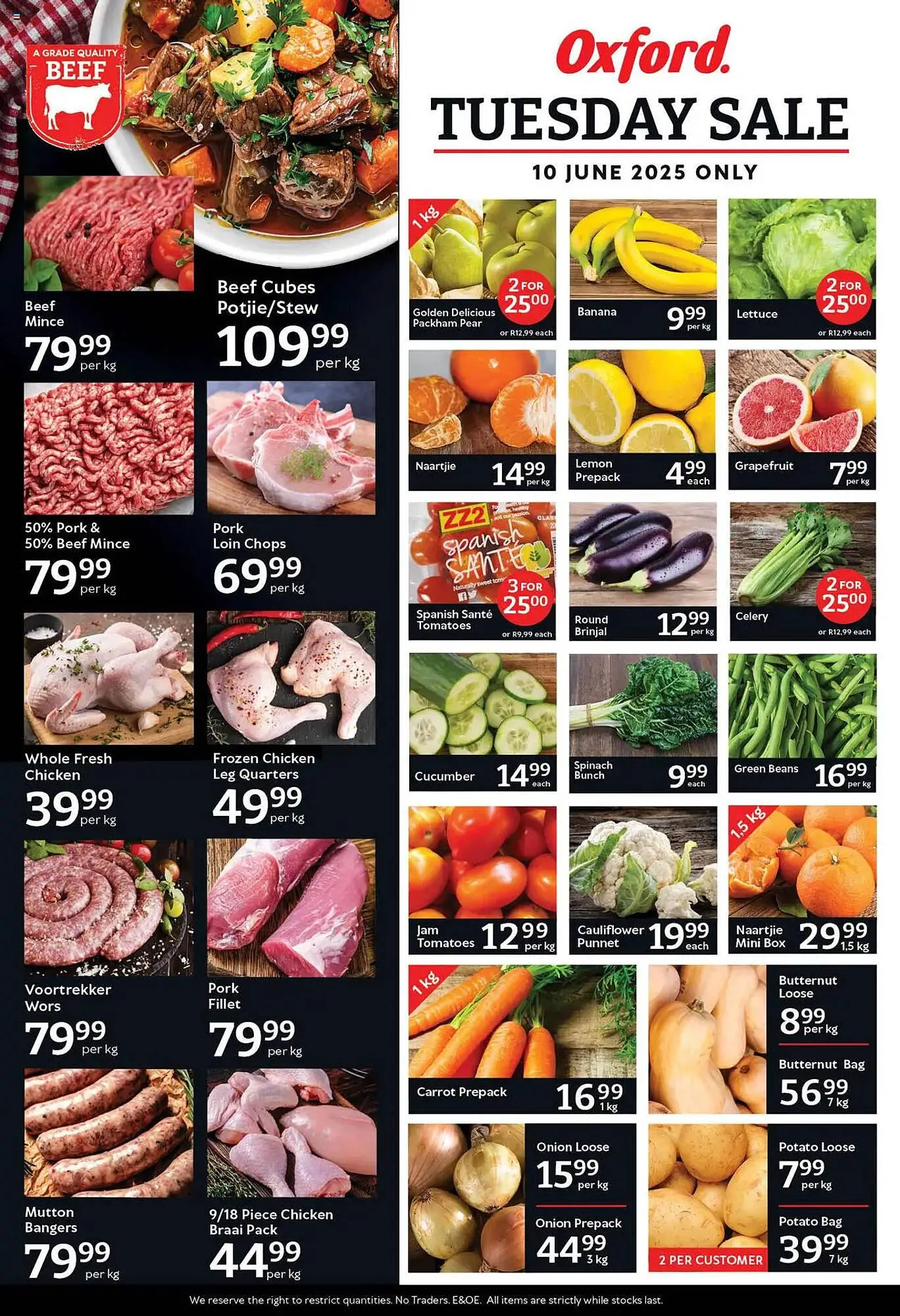 Oxford Freshmarket catalogue from 10 June to 10 June 2025 - Catalogue Page 1
