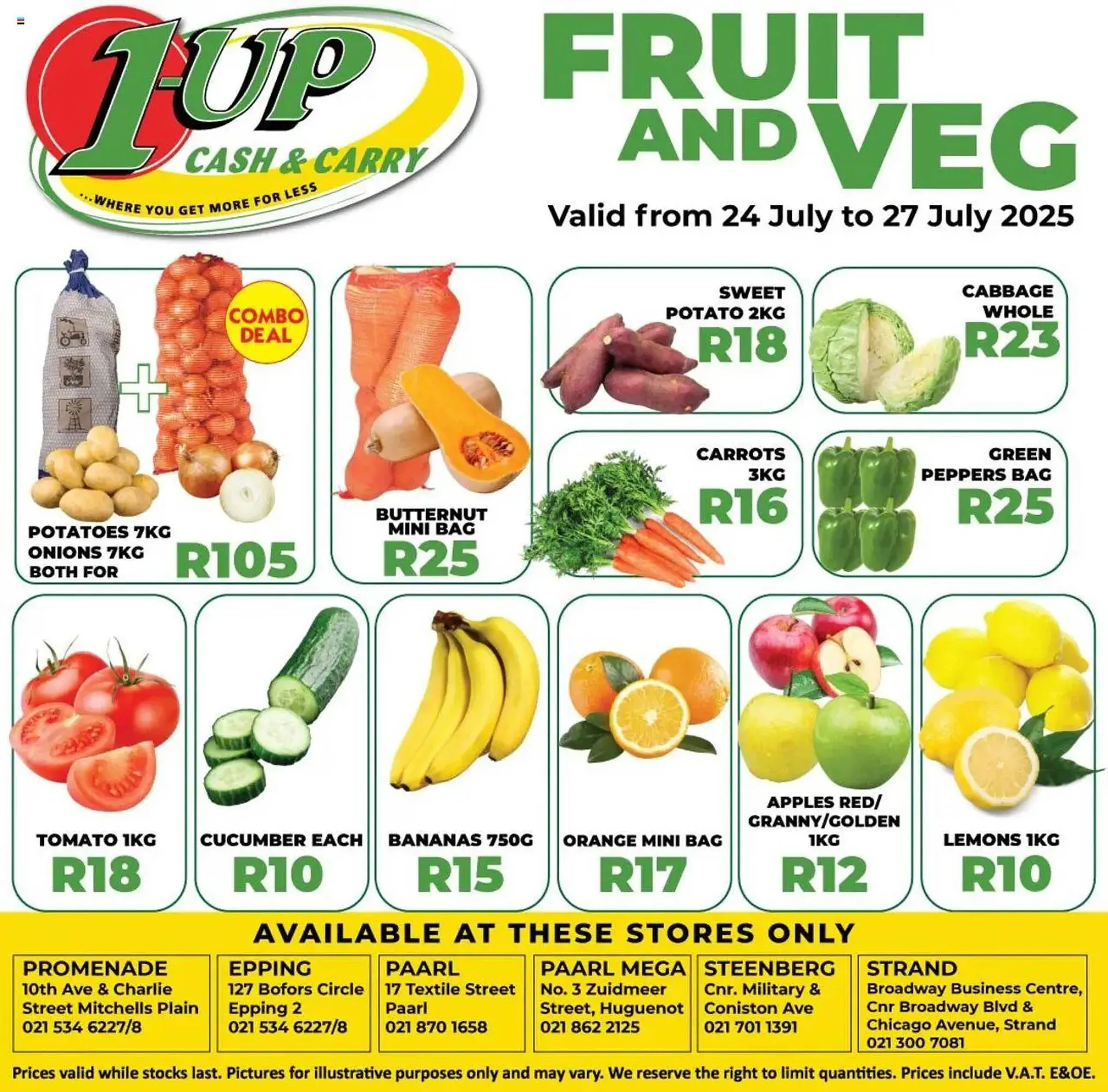 1UP catalogue from 24 July to 27 July 2025 - Catalogue Page 1