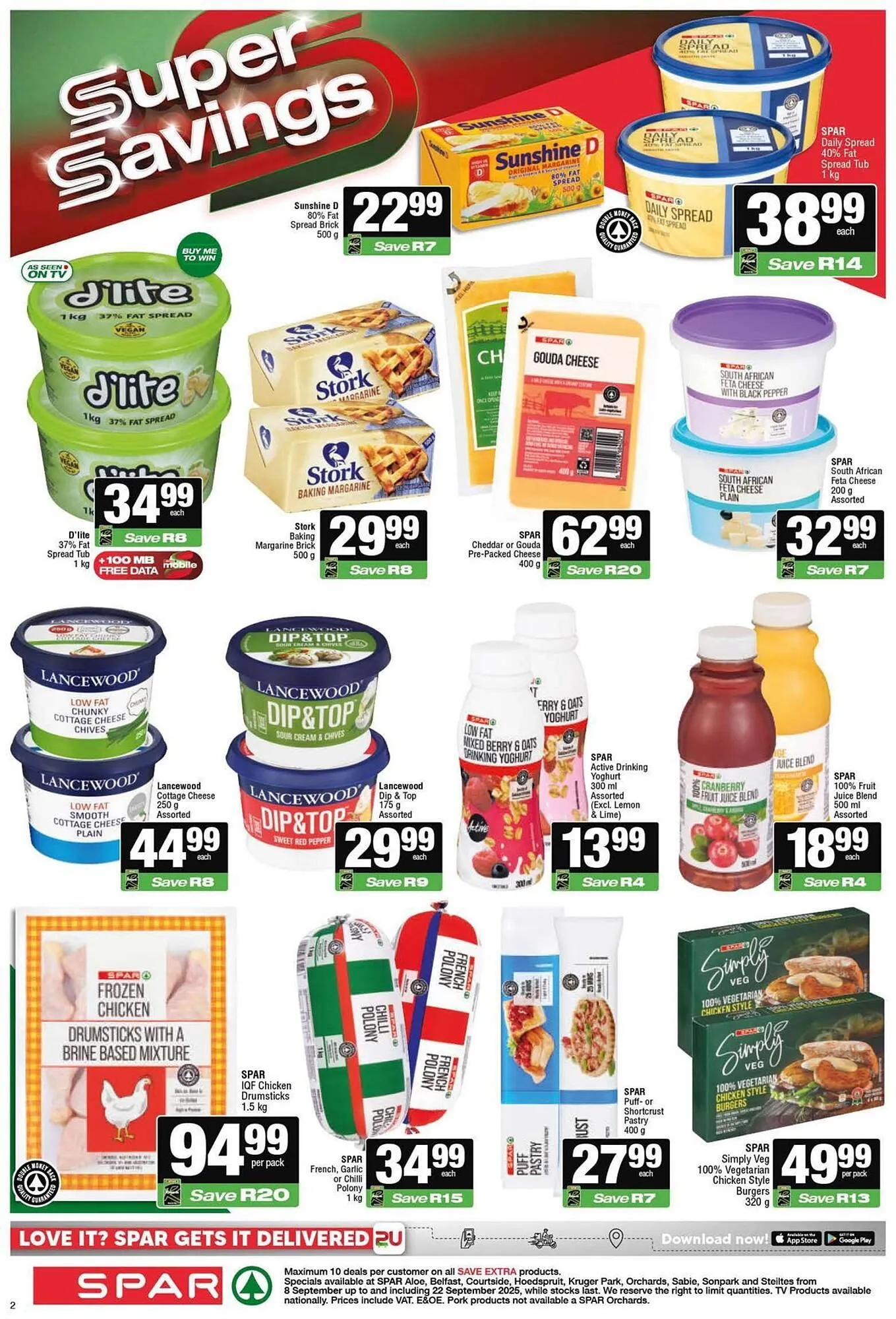 Spar catalogue from 8 September to 25 September 2025 - Catalogue Page 2