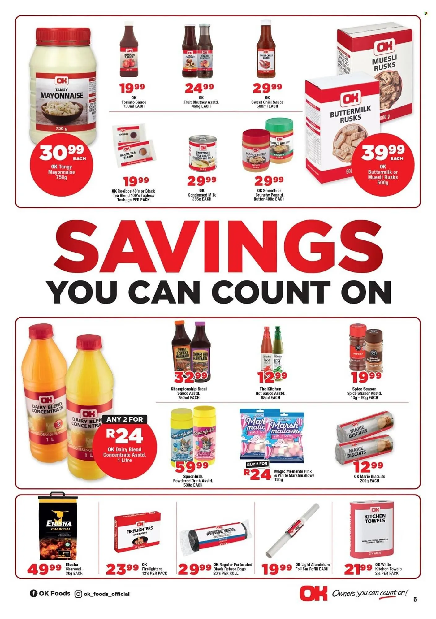 OK Foods catalogue from 13 August to 25 August 2025 - Catalogue Page 5