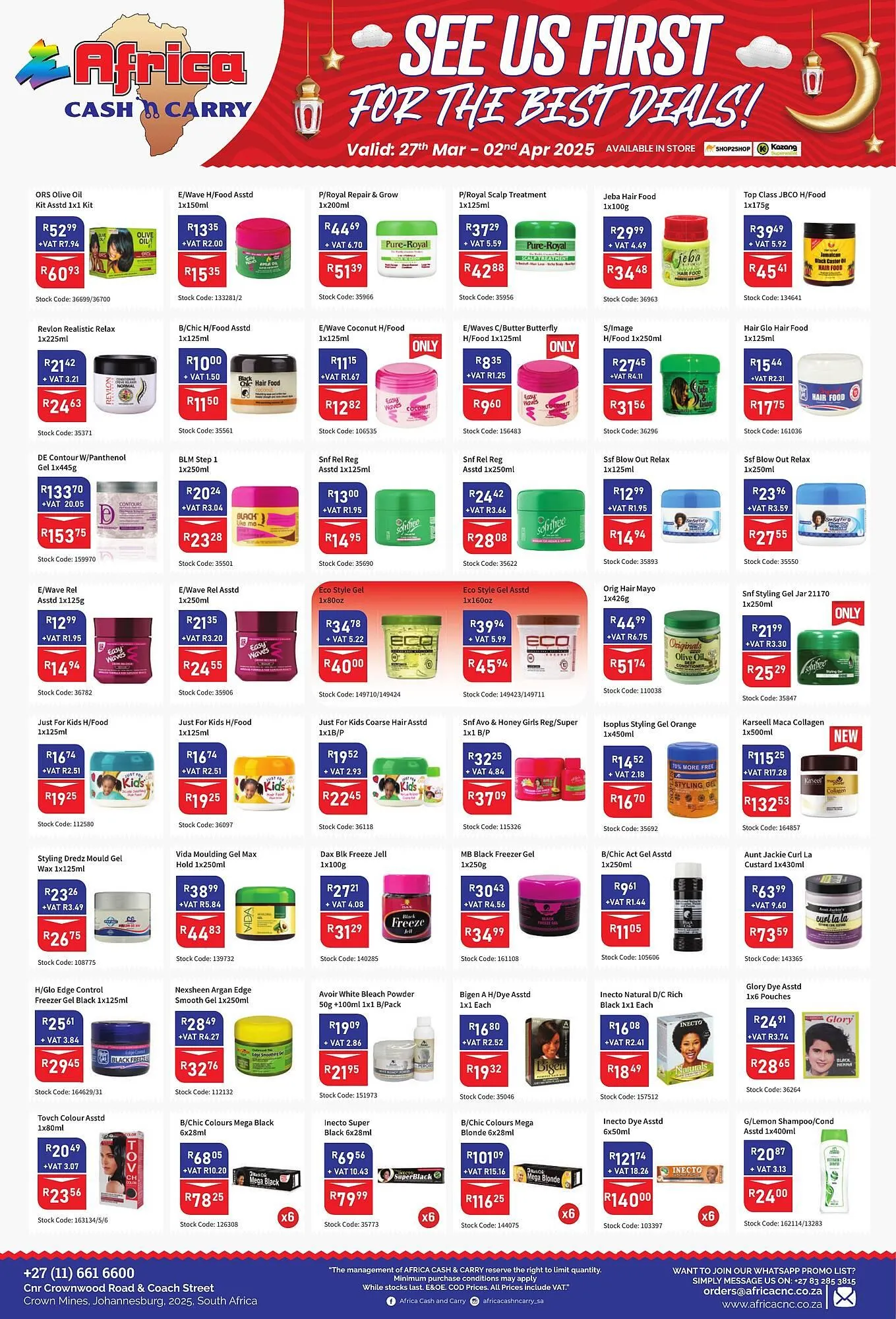 Africa Cash and Carry catalogue from 27 March to 2 April 2025 - Catalogue Page 2