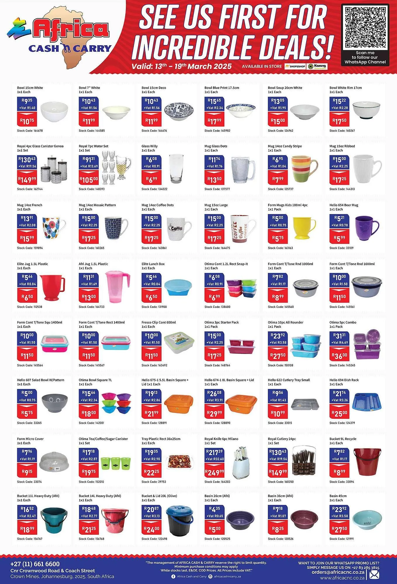 Africa Cash and Carry catalogue from 13 March to 19 March 2025 - Catalogue Page 11