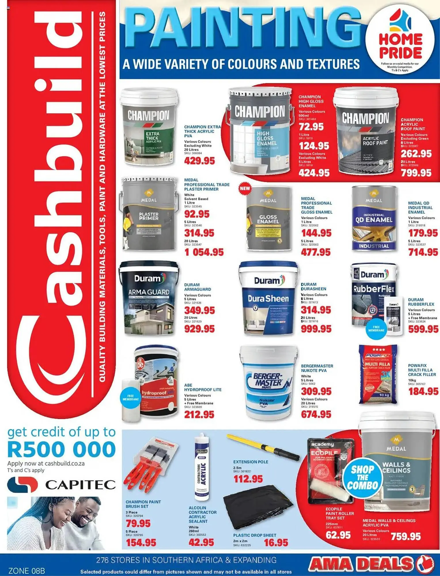 Cashbuild catalogue from 24 February to 23 March 2025 - Catalogue Page 1