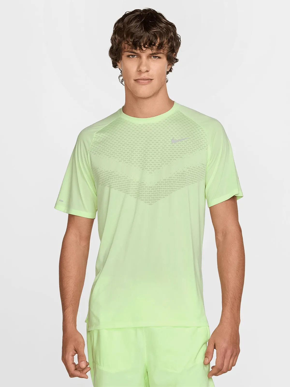 Nike Mens Stride Dri-Fit Adv Volt Running Tee