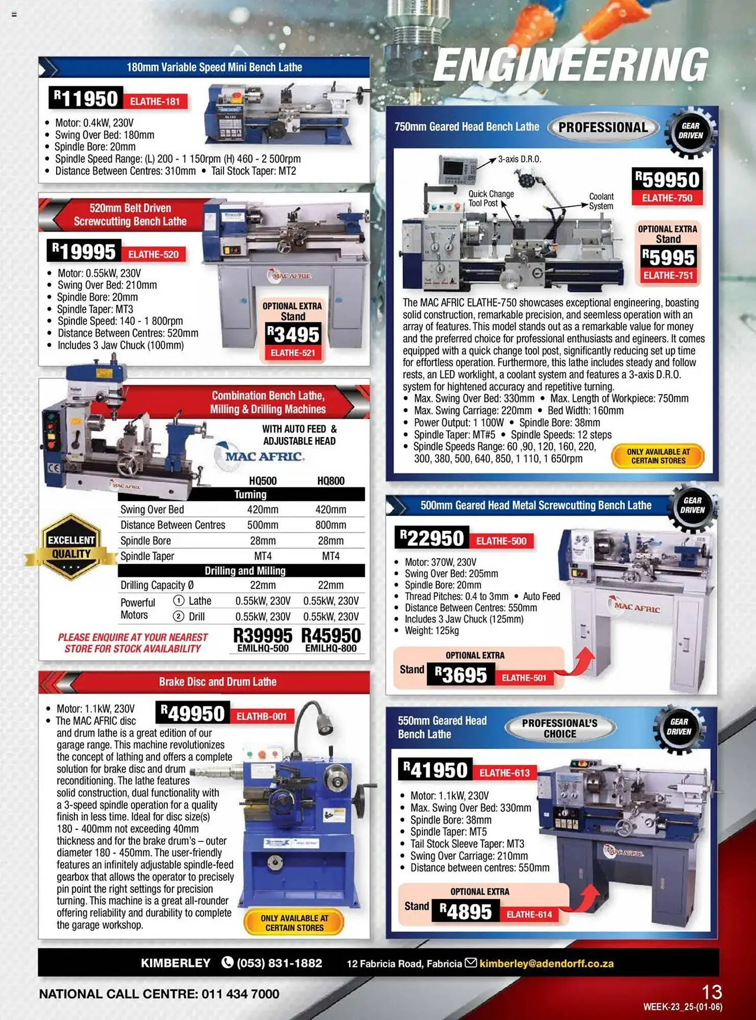 Adendorff Machinery Mart catalogue from 1 June to 30 June 2025 - Catalogue Page 15