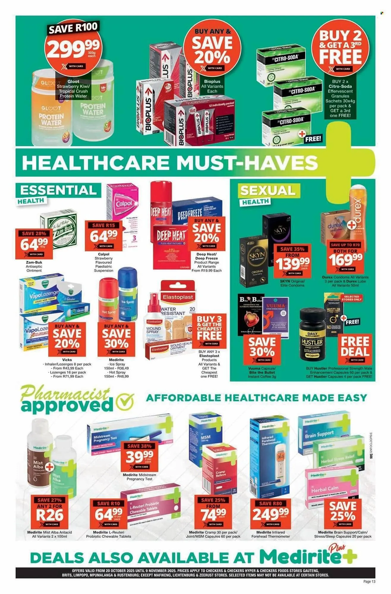 Checkers catalogue from 20 October to 9 November 2025 - Catalogue Page 13