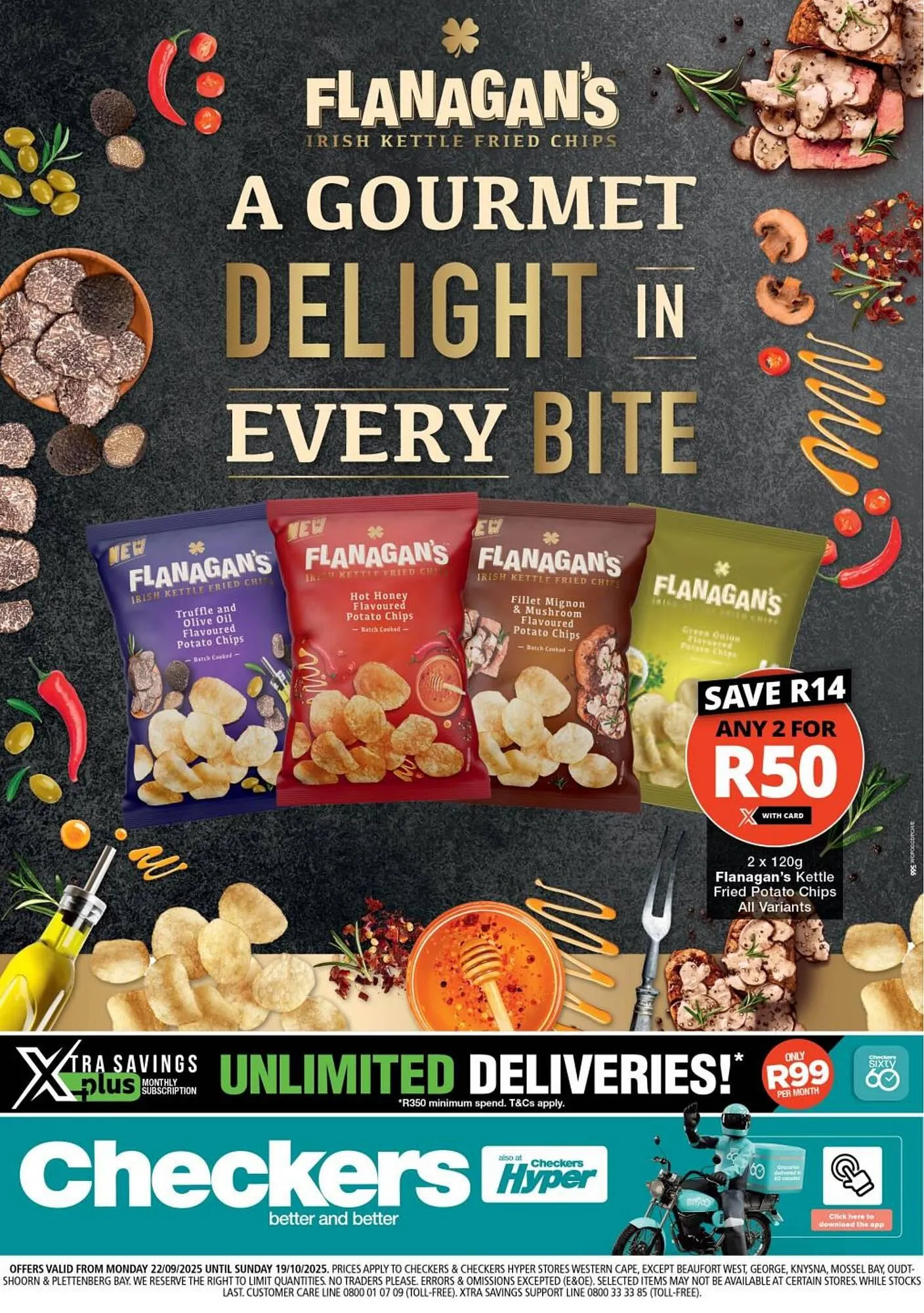 Checkers catalogue from 22 September to 19 October 2025 - Catalogue Page 1