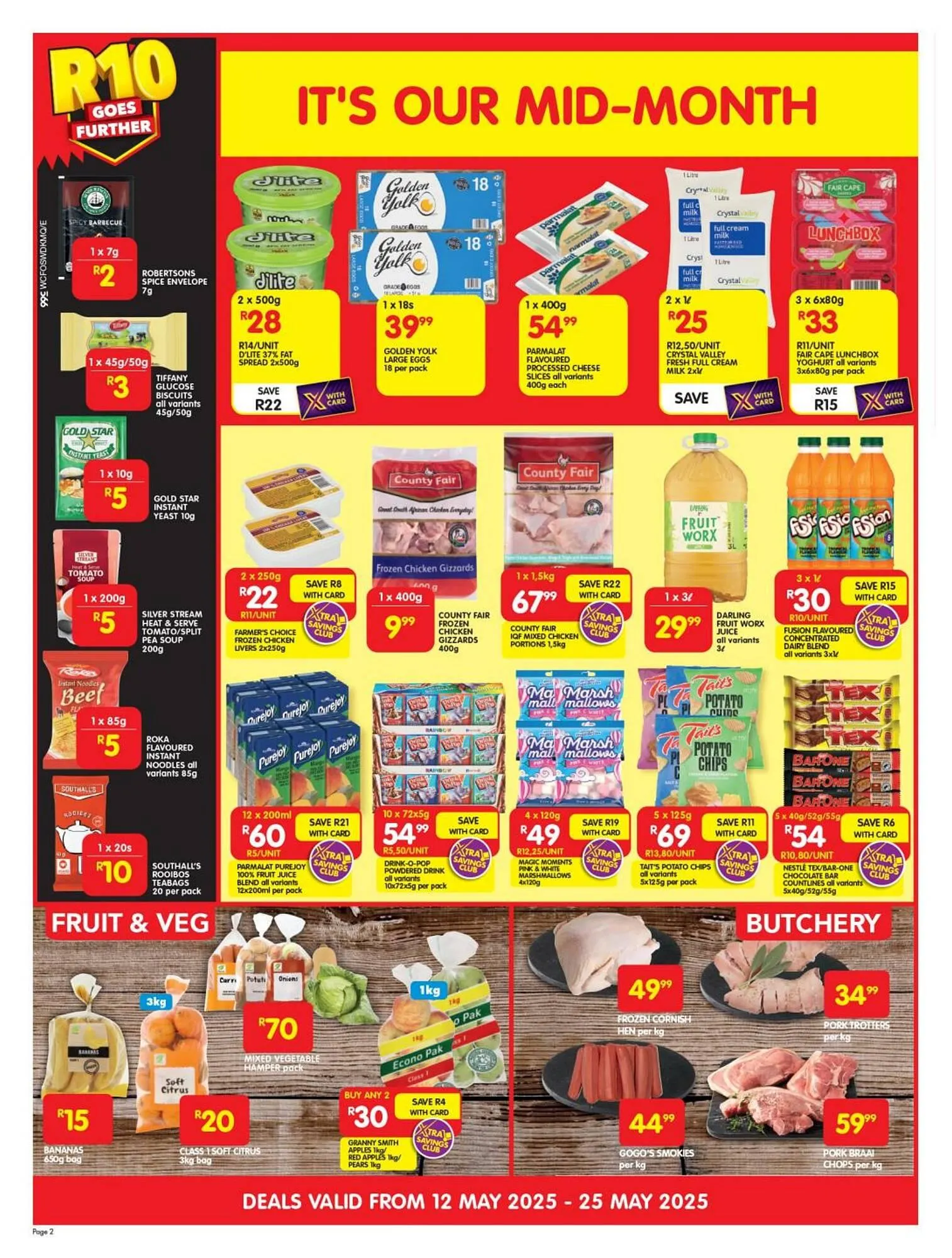 Shoprite catalogue from 12 May to 25 May 2025 - Catalogue Page 2