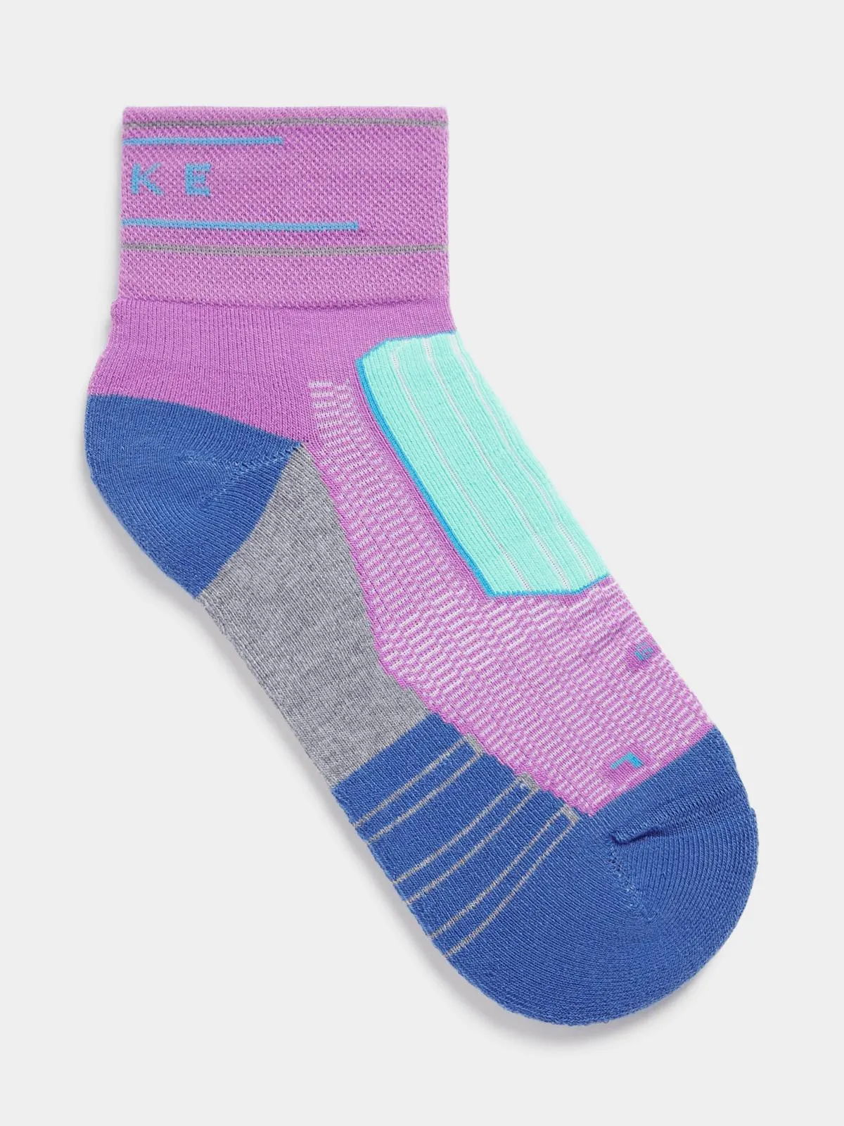 Falke Pressure Free Reflective Lilac Running Socks
