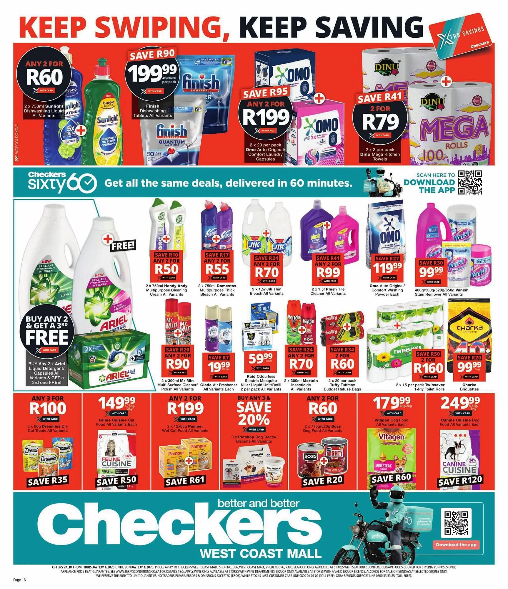 Checkers catalogue from 13 November to 23 November 2025 - Catalogue Page 16