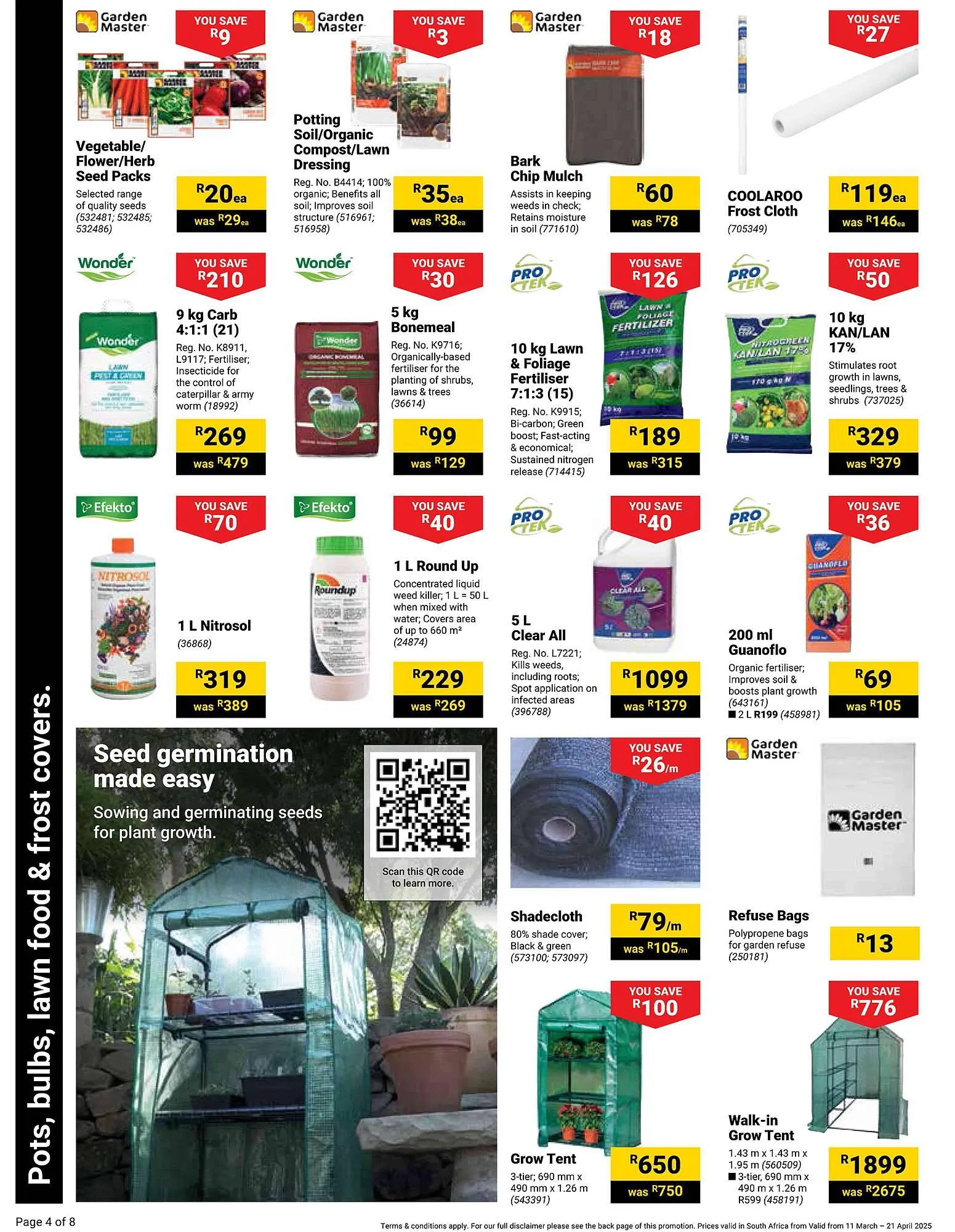 Builders Warehouse catalogue from 11 March to 21 April 2025 - Catalogue Page 4