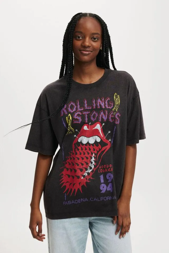 Rolling Stones Boxy Graphic Tee