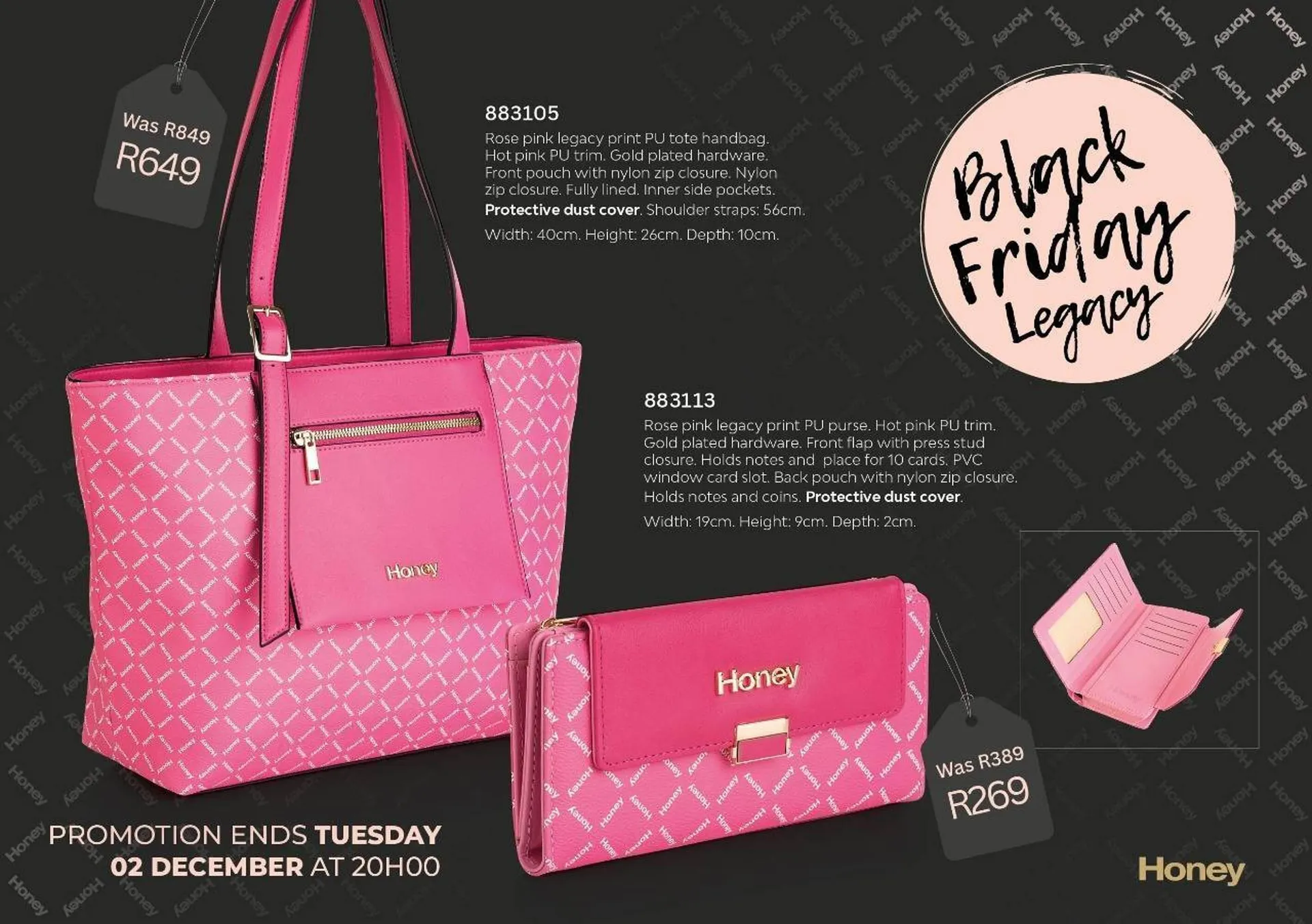 Honey Fashion Accessories catalogue from 28 November to 4 December 2025 - Catalogue Page 3