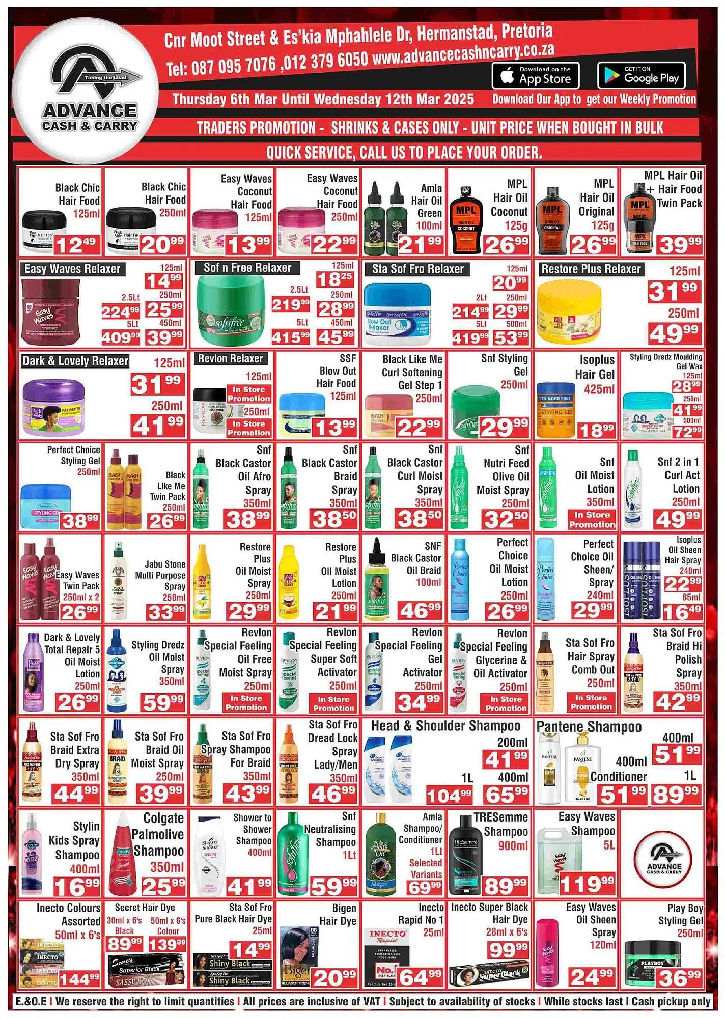 Advance Cash n Carry catalogue from 6 March to 12 March 2025 - Catalogue Page 12