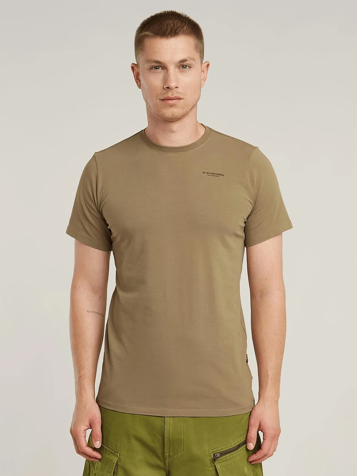 G-Star Men's Enis Green T-Shirt