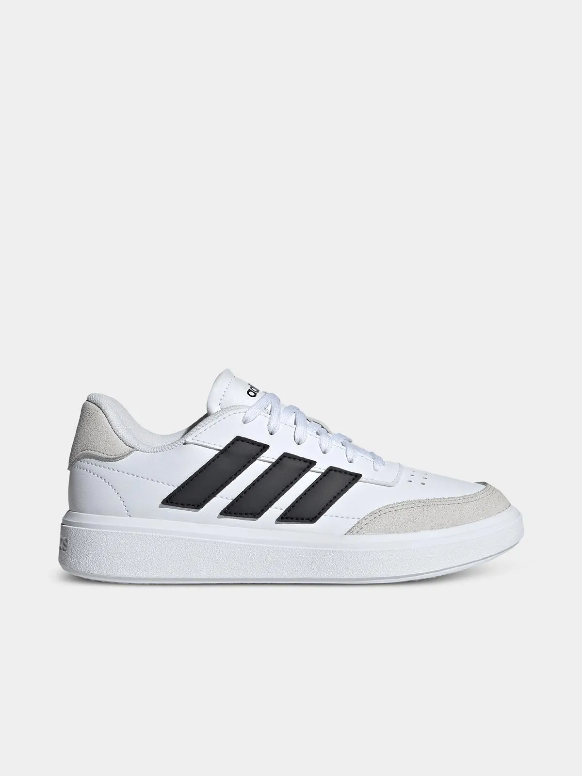Junior adidas Courtblock White/Black Sneaker