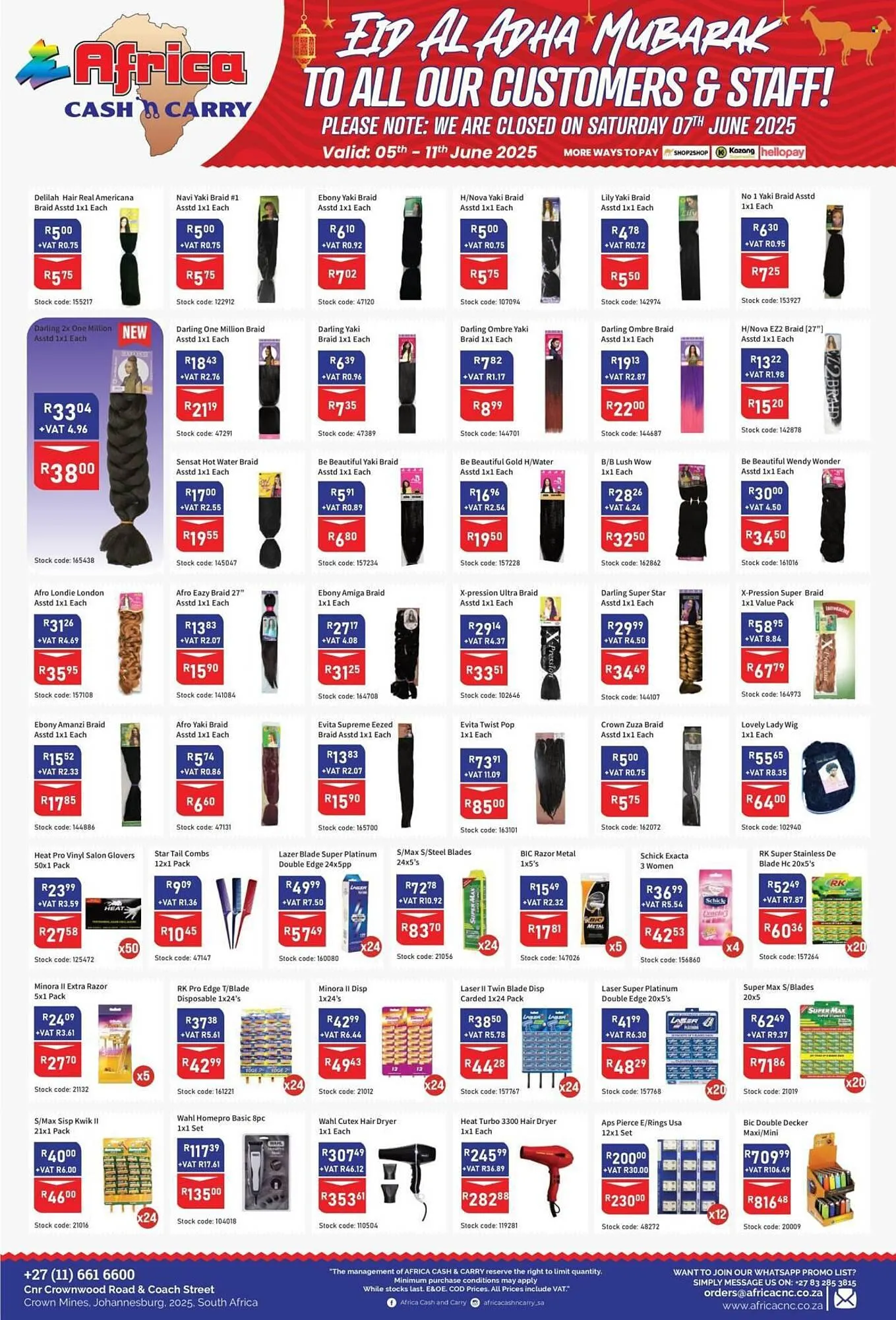 Africa Cash and Carry catalogue from 5 June to 11 June 2025 - Catalogue Page 8