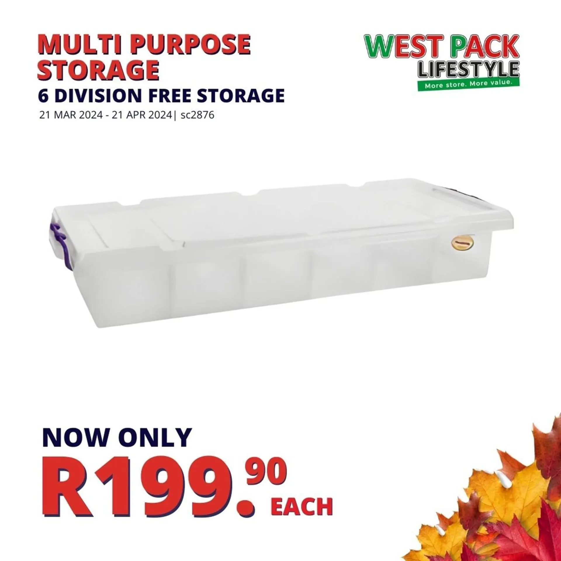 West Pack Lifestyle catalogue from 27 March to 21 April 2024 - Catalogue Page 10