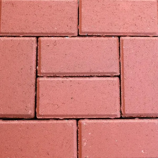 Bevelled Paver Red 50mm