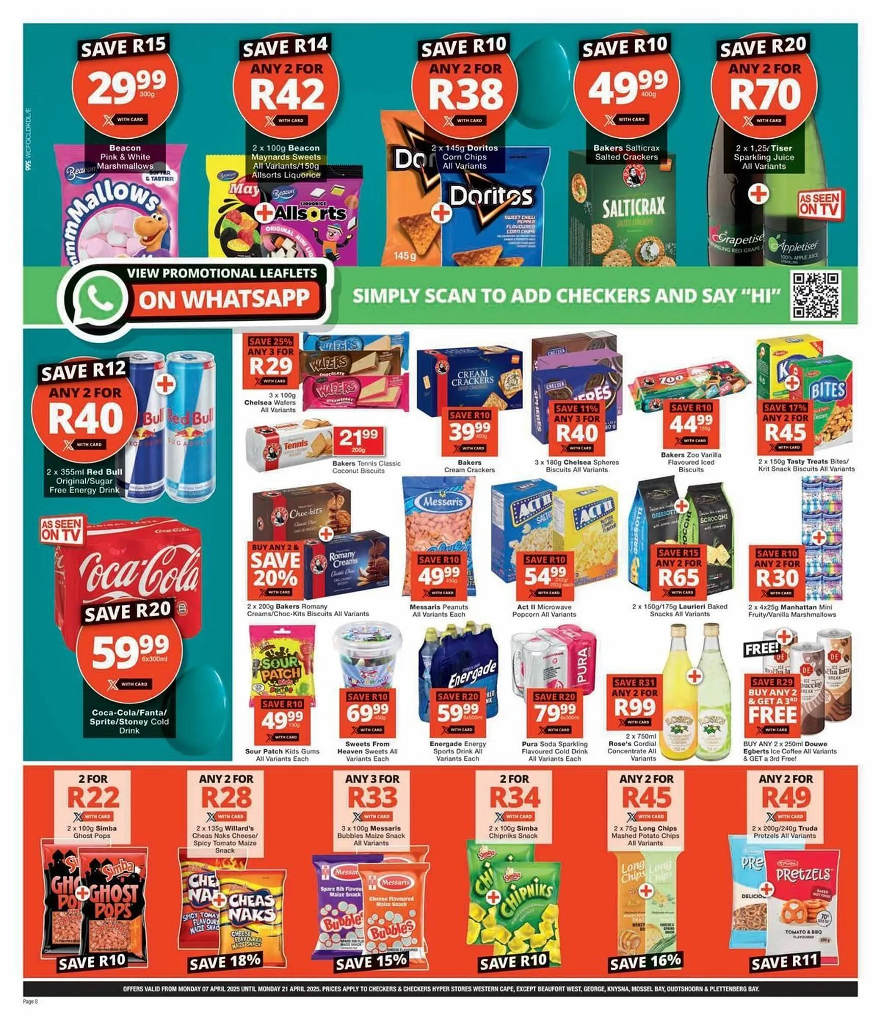Checkers catalogue from 7 April to 21 April 2025 - Catalogue Page 8
