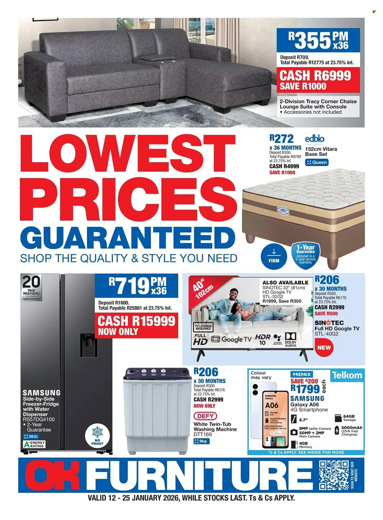 OK Furniture catalogue from 12 January to 25 January 2026 - Catalogue Page 1
