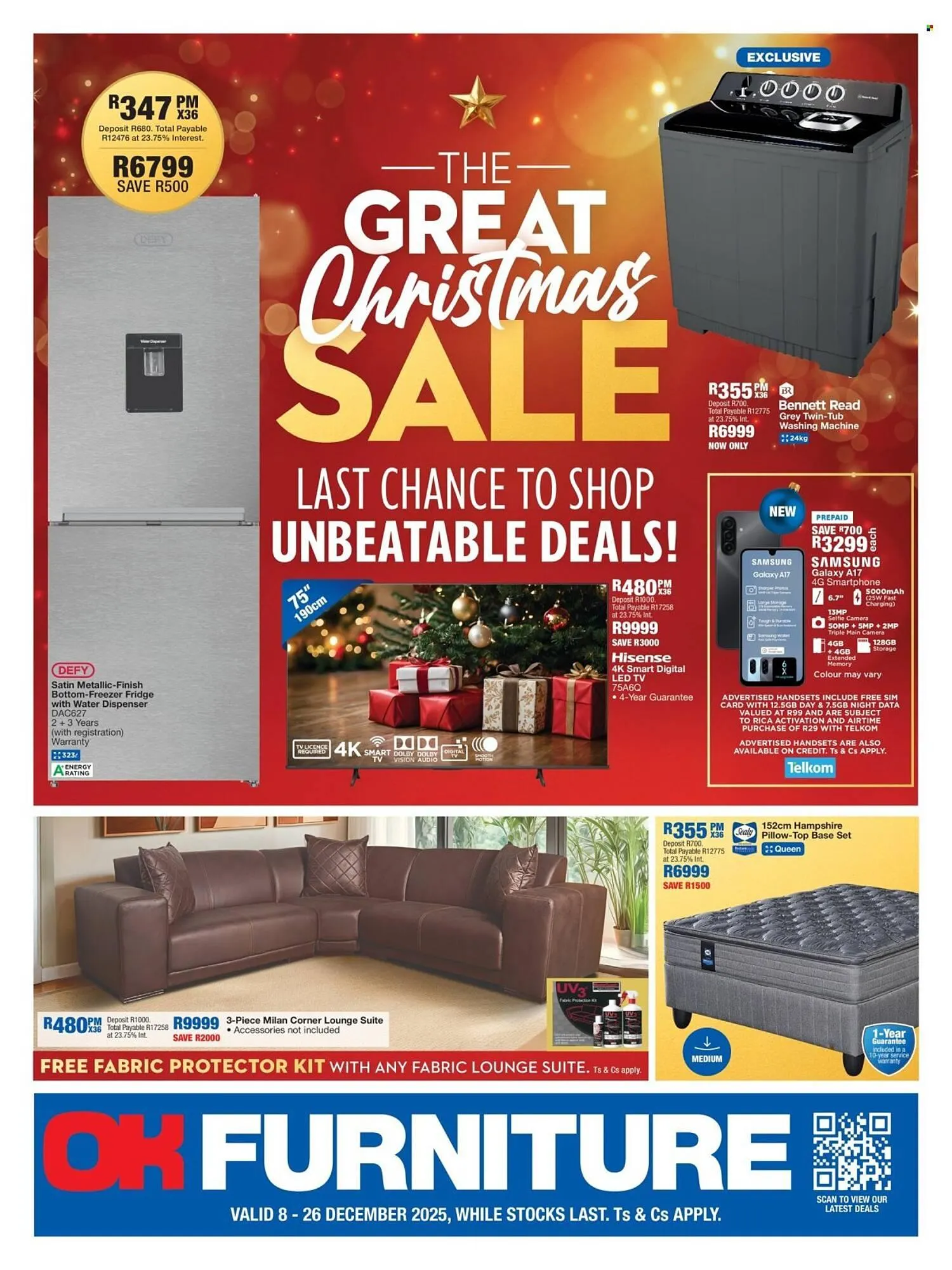 OK Furniture catalogue from 8 December to 26 December 2025 - Catalogue Page 1