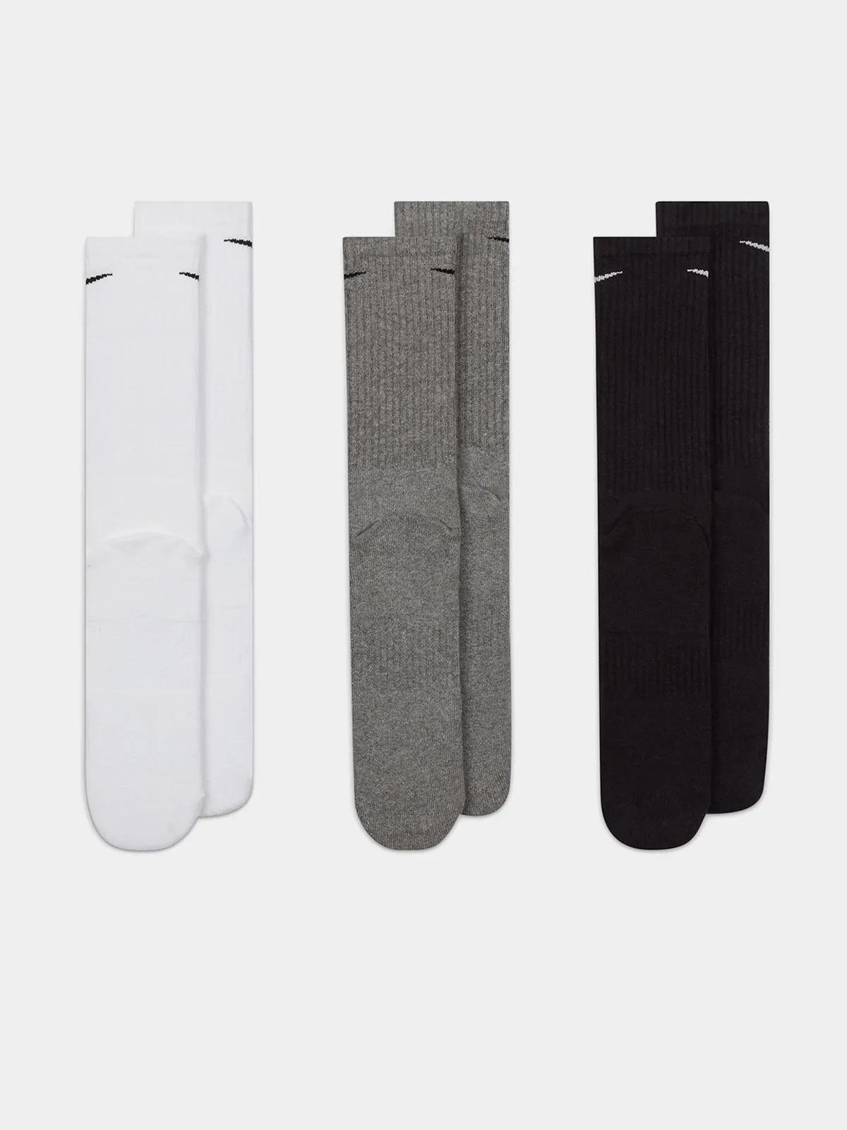 Nike Everyday Cushion Crew White 3 Pack Socks