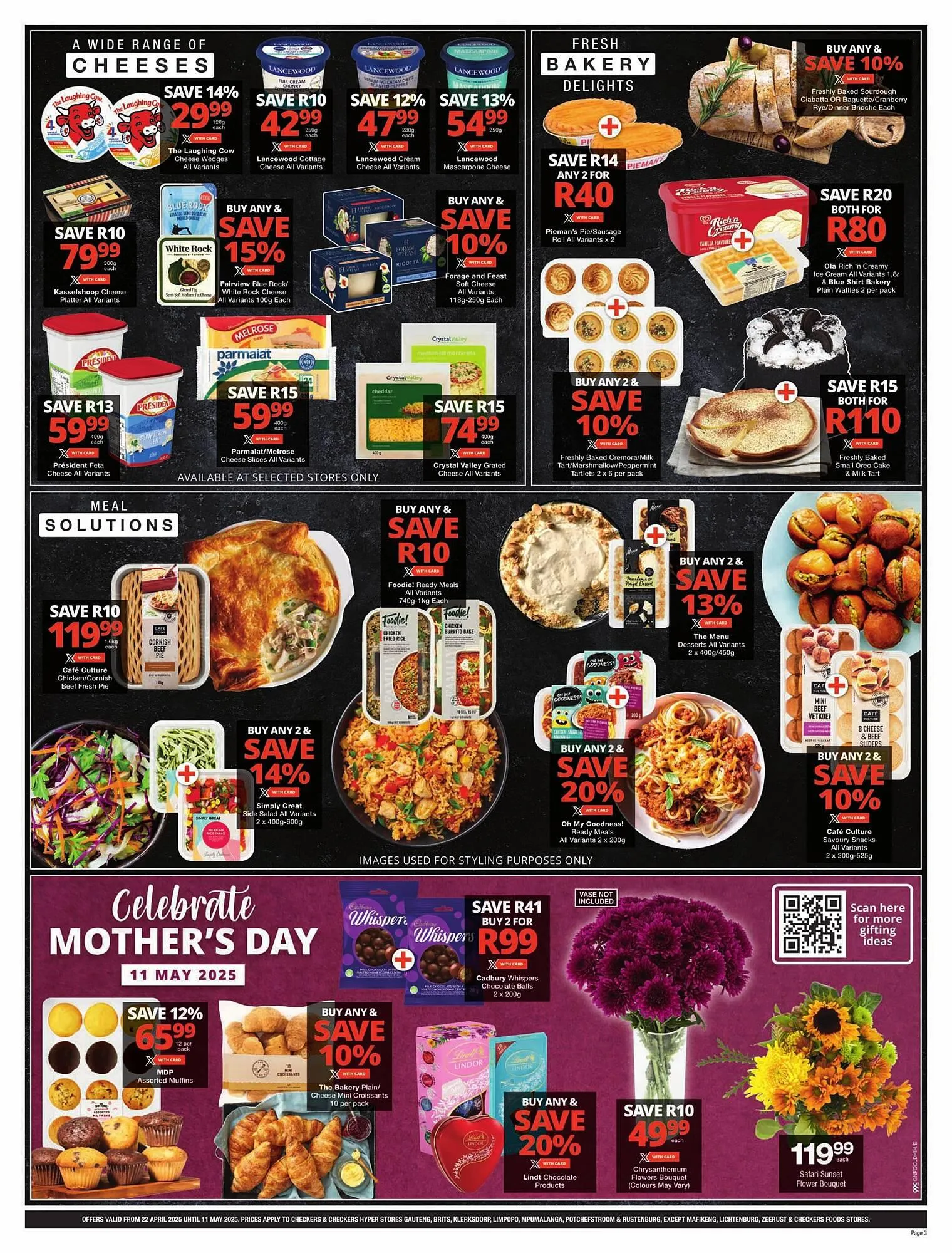 Checkers catalogue from 22 April to 11 May 2025 - Catalogue Page 3