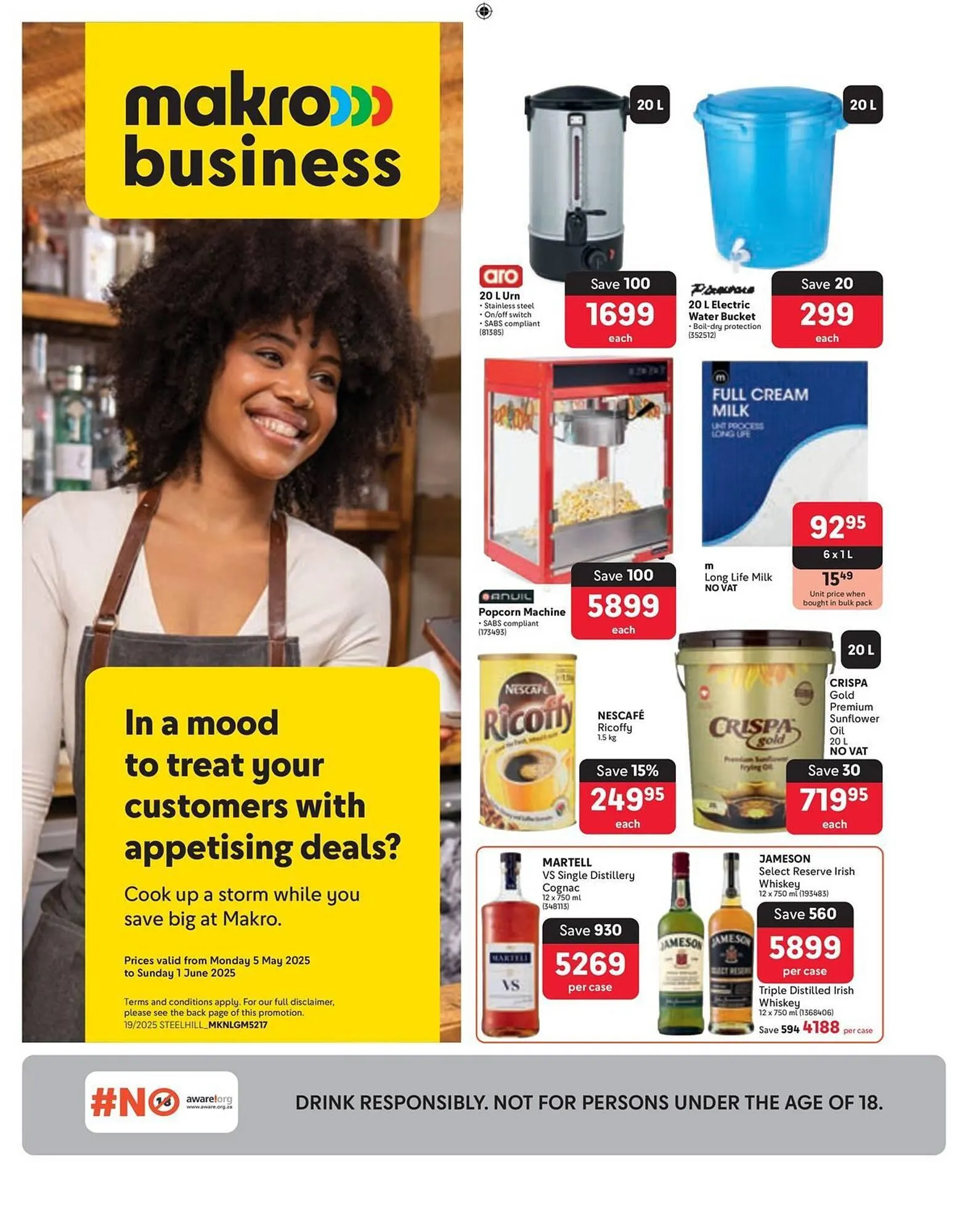 Makro catalogue from 17 May to 1 June 2025 - Catalogue Page 1