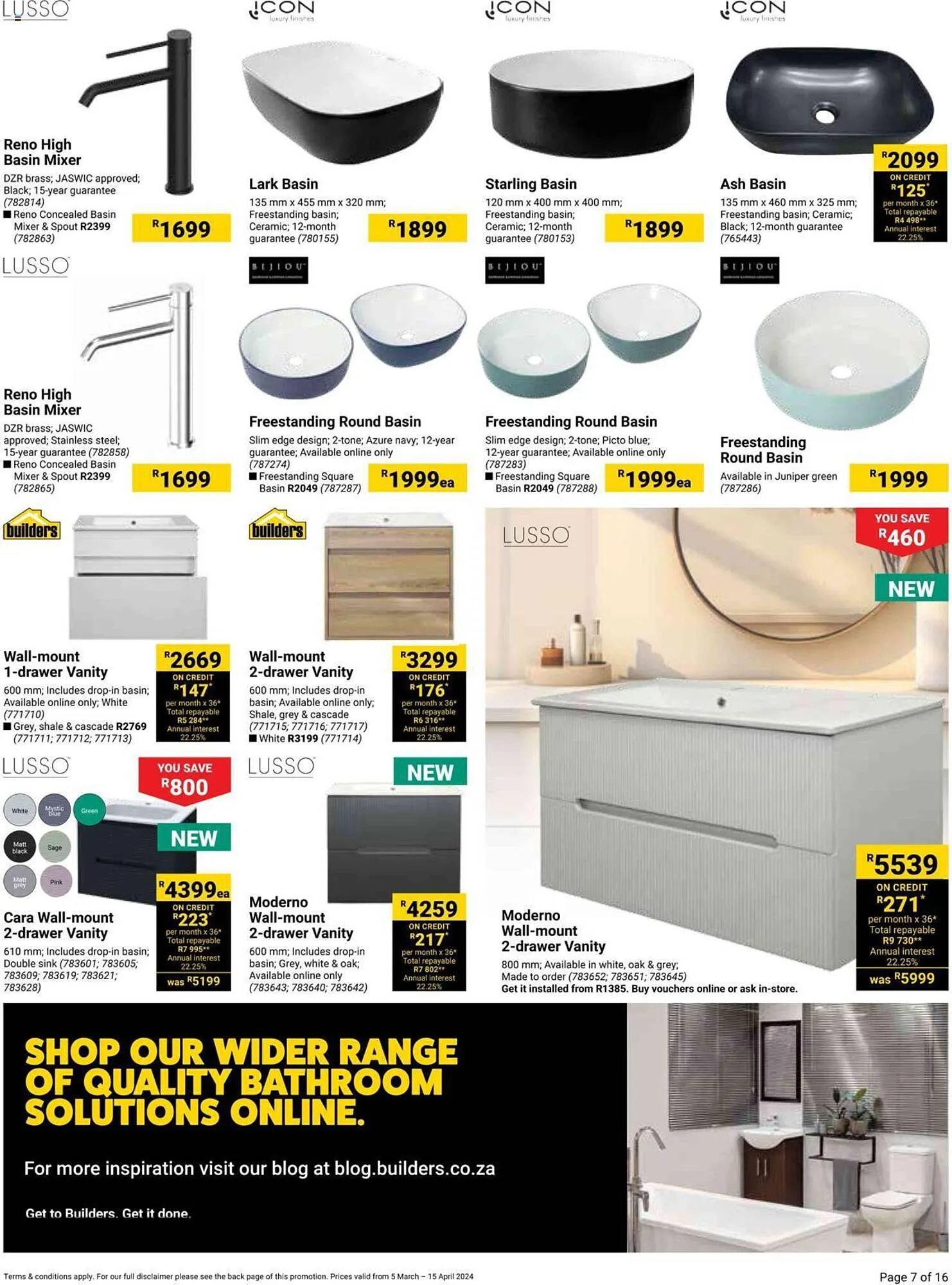 Builders Warehouse catalogue from 5 March to 15 April 2024 - Catalogue Page 6