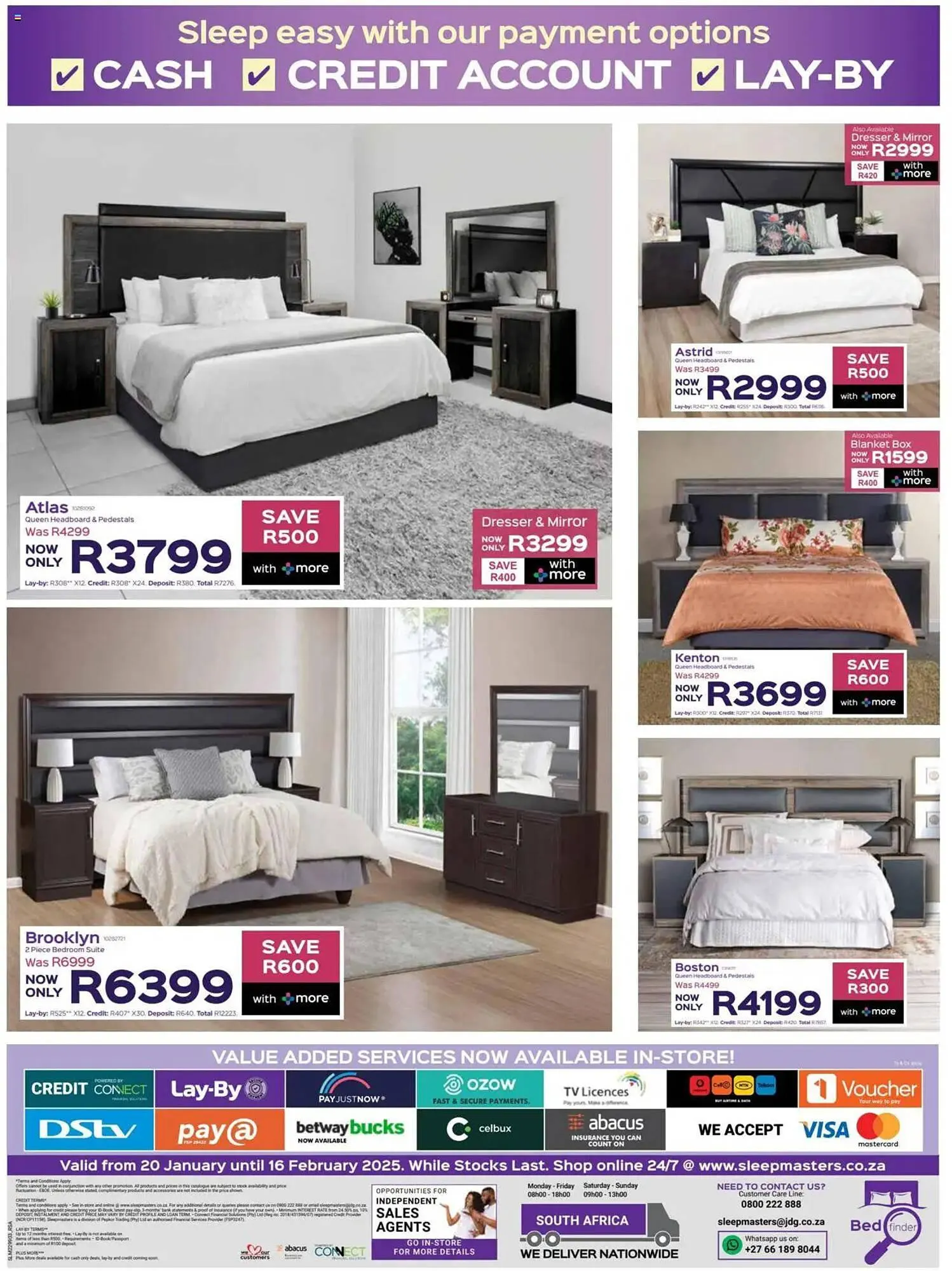 Sleepmasters catalogue from 20 January to 16 February 2025 - Catalogue Page 12