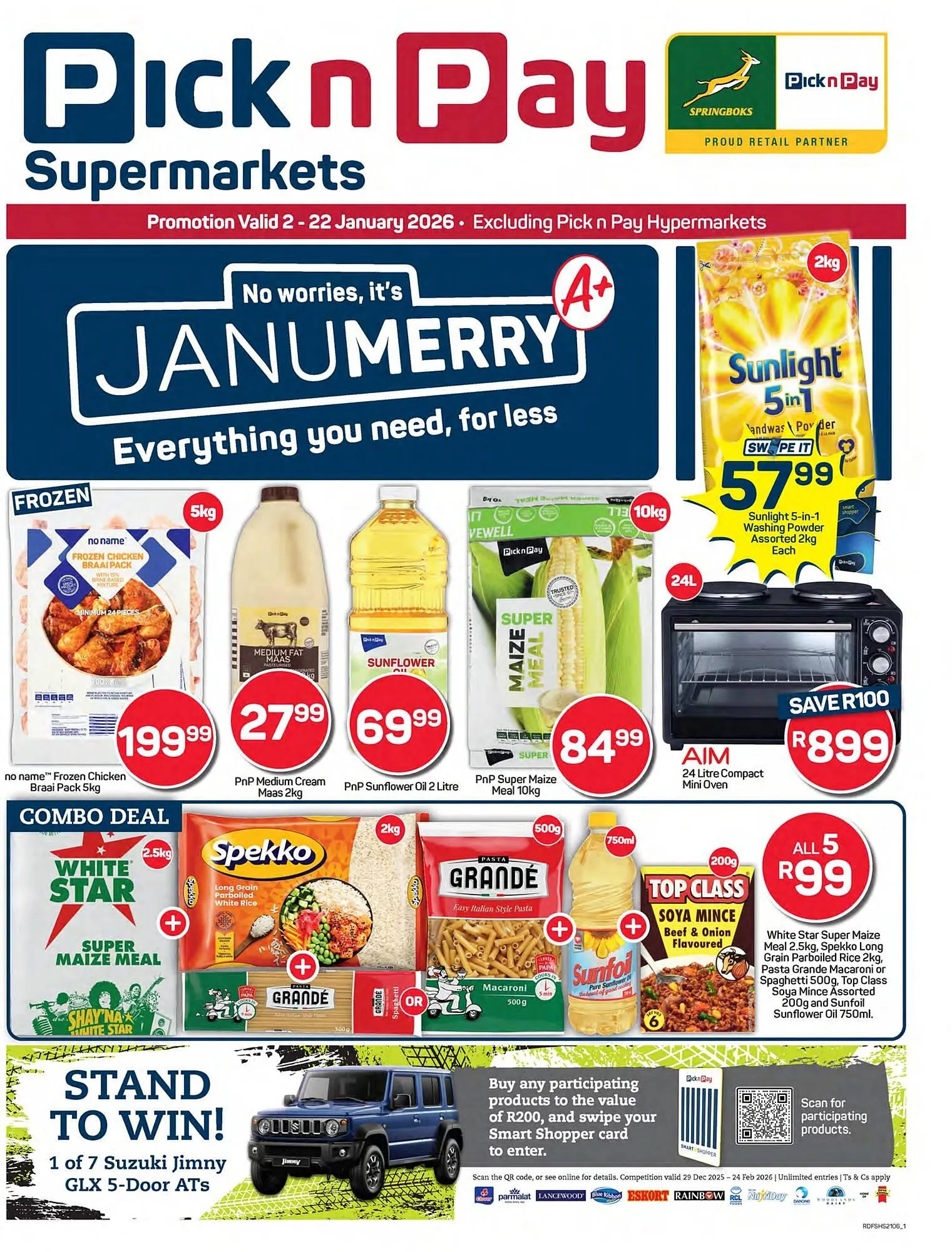 Pick n Pay catalogue from 2 January to 22 January 2026 - Catalogue Page 1
