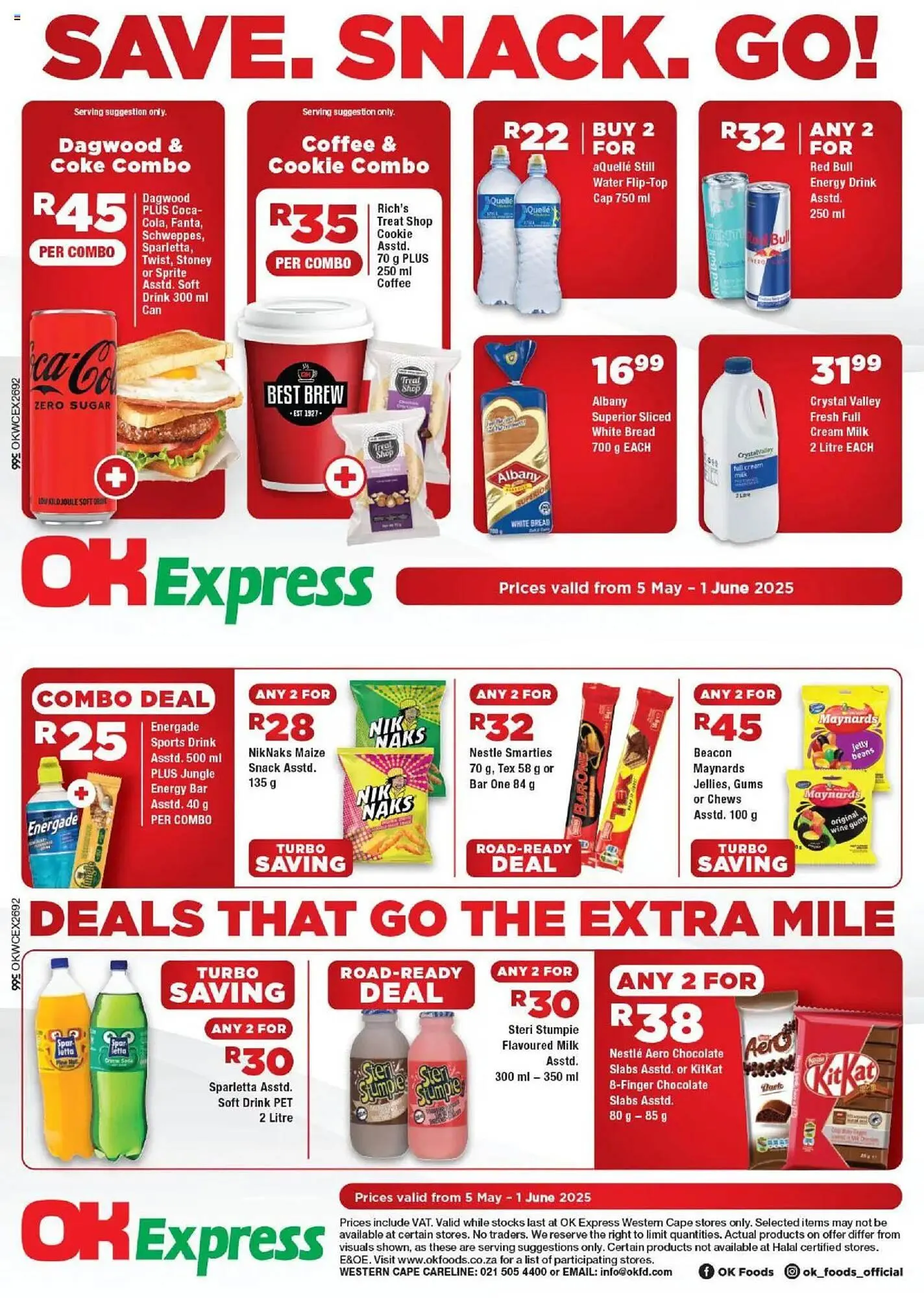 OK Foods catalogue from 5 May to 1 June 2025 - Catalogue Page 1