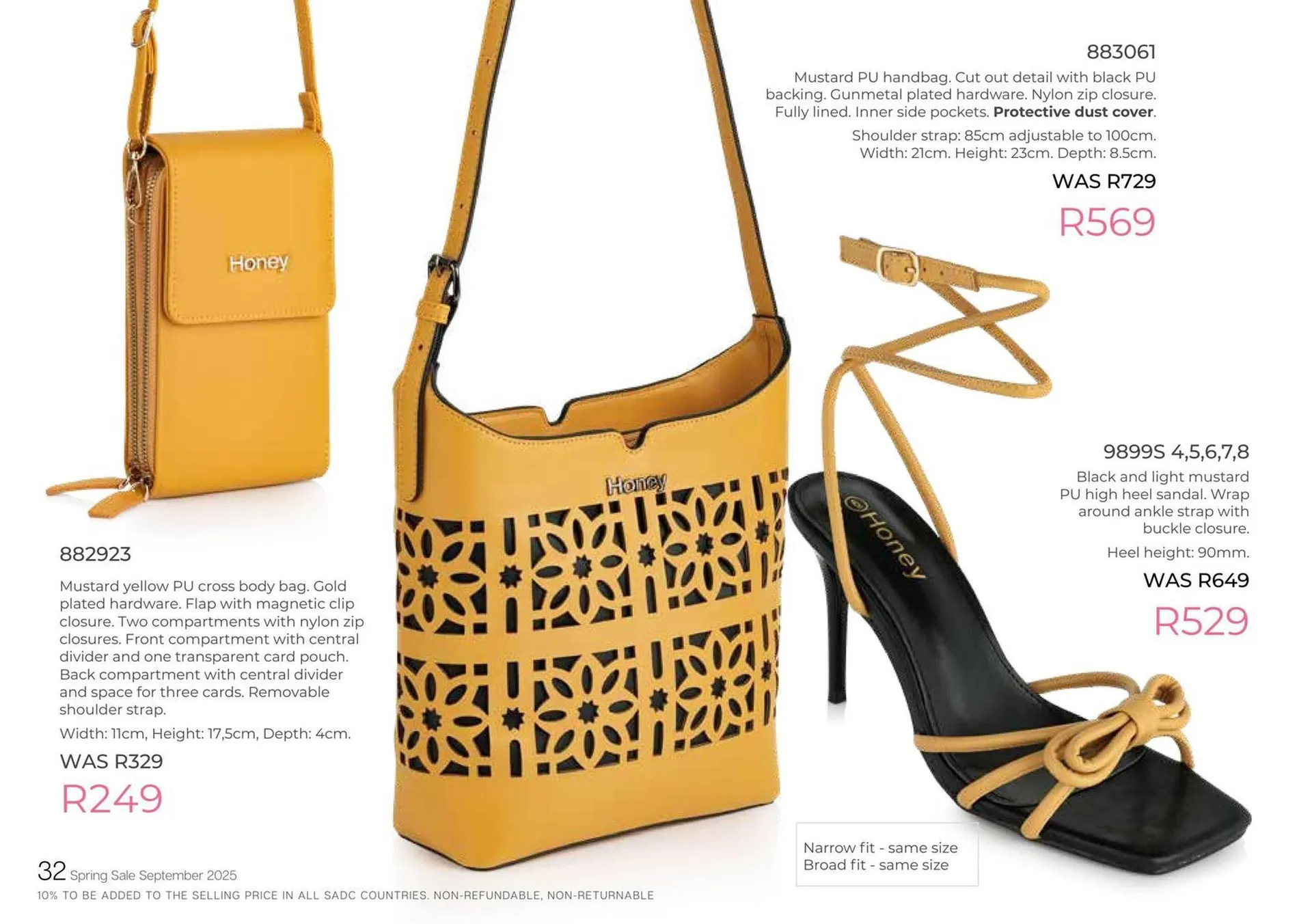 Honey Fashion Accessories catalogue from 3 September to 30 September 2025 - Catalogue Page 34
