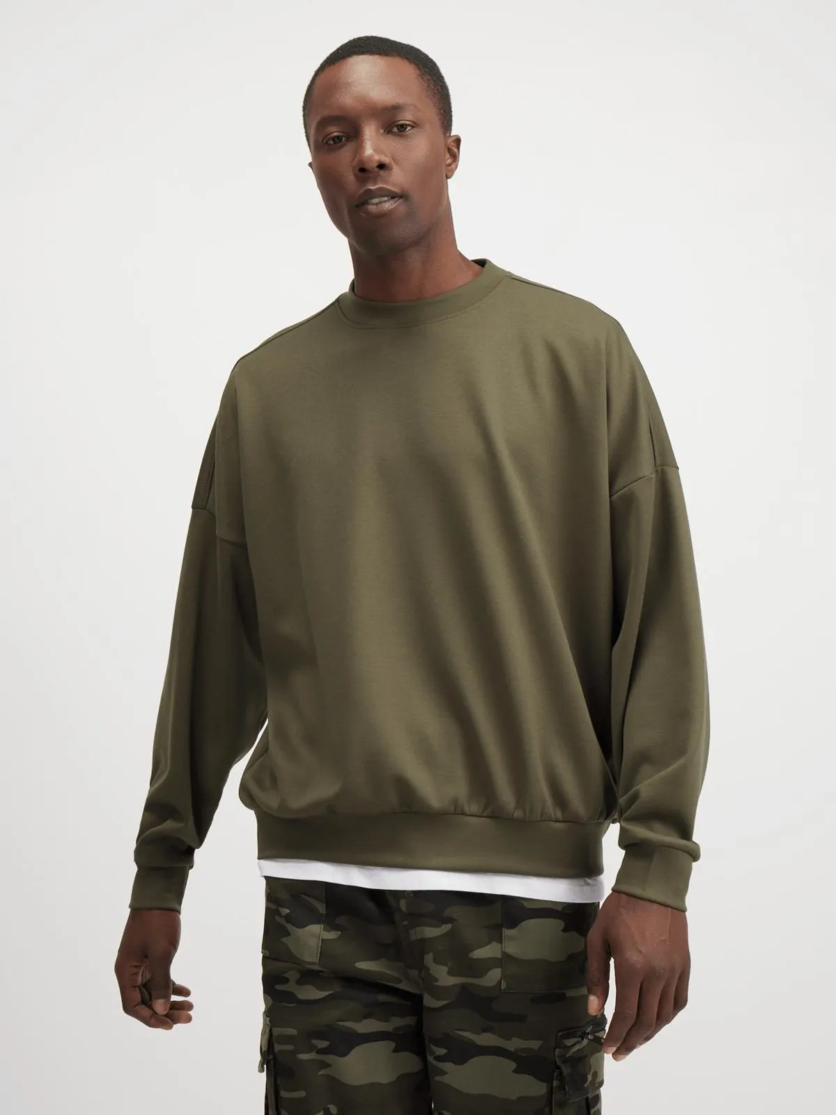 Exact Men's Fatigue Scuba Sweat Top