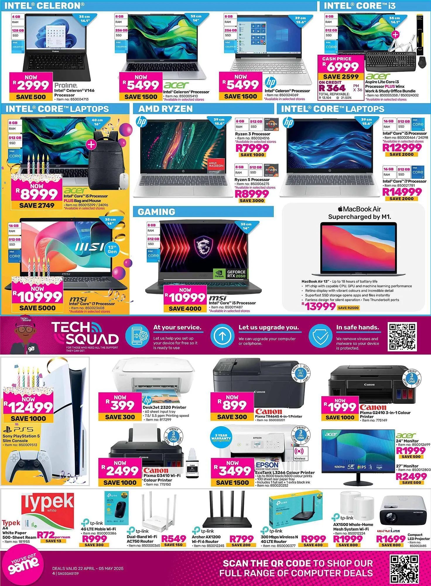 Game catalogue from 22 April to 5 May 2025 - Catalogue Page 4