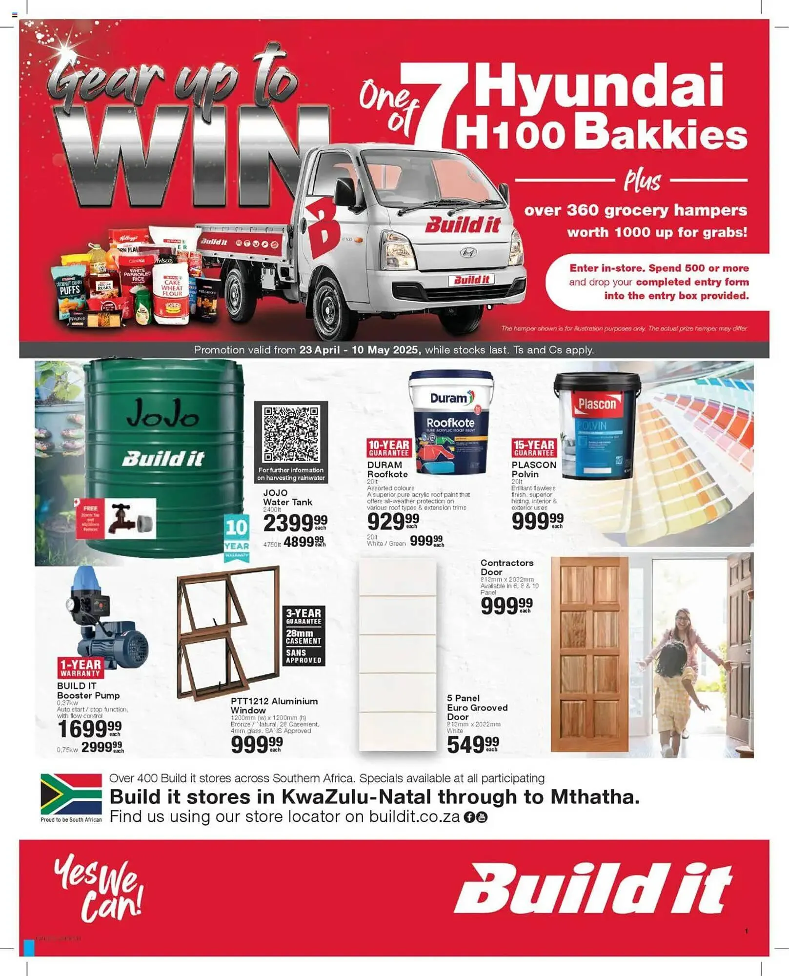 Build It catalogue from 23 April to 10 May 2025 - Catalogue Page 1