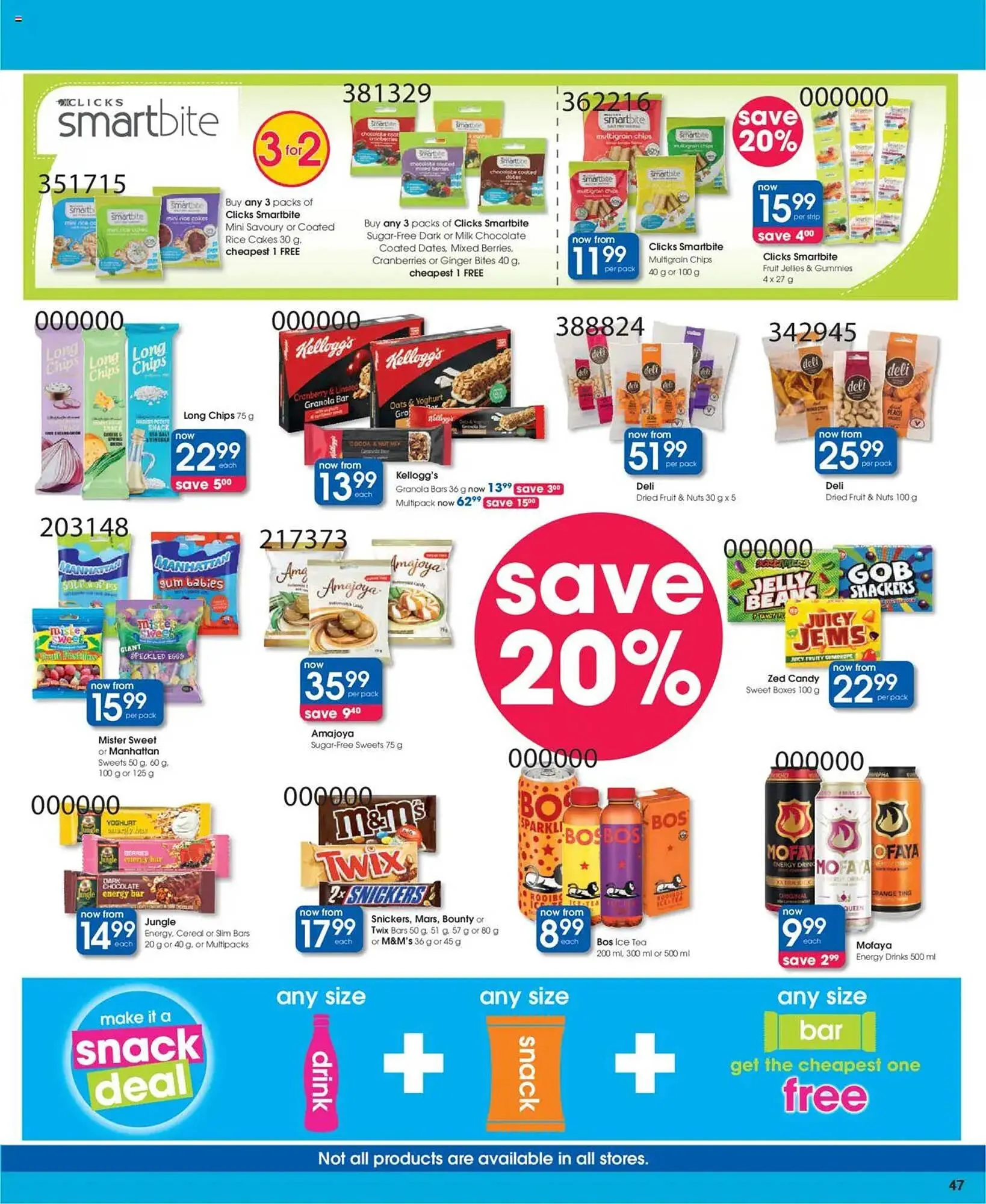 Clicks catalogue from 21 August to 8 September 2025 - Catalogue Page 47