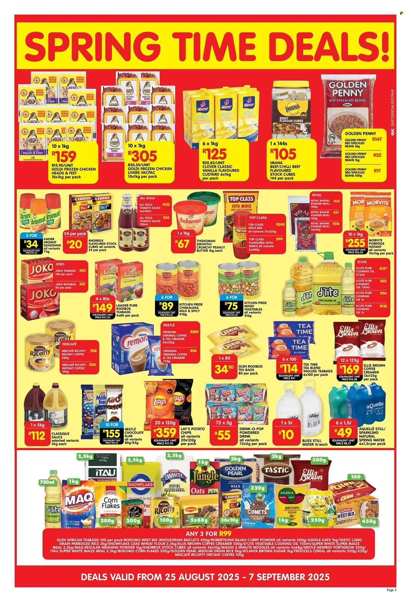 Shoprite catalogue from 25 August to 7 September 2025 - Catalogue Page 3