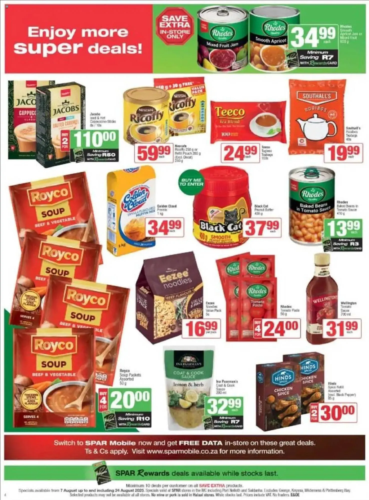 Spar catalogue from 7 August to 24 August 2025 - Catalogue Page 4
