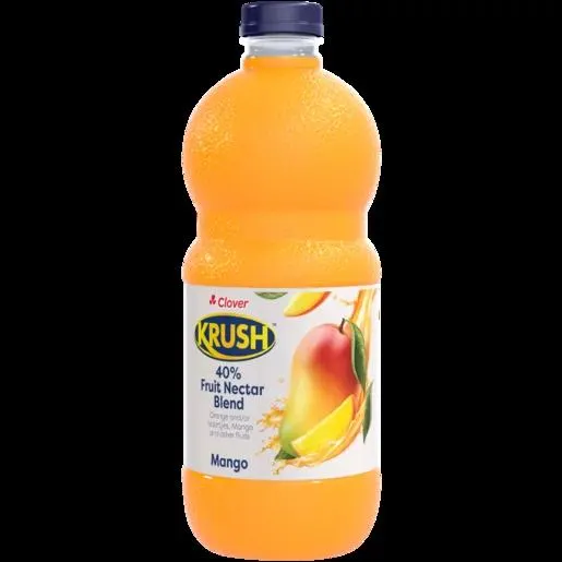 Krush Mango 40% Fruit Nectar Blend 1.5L