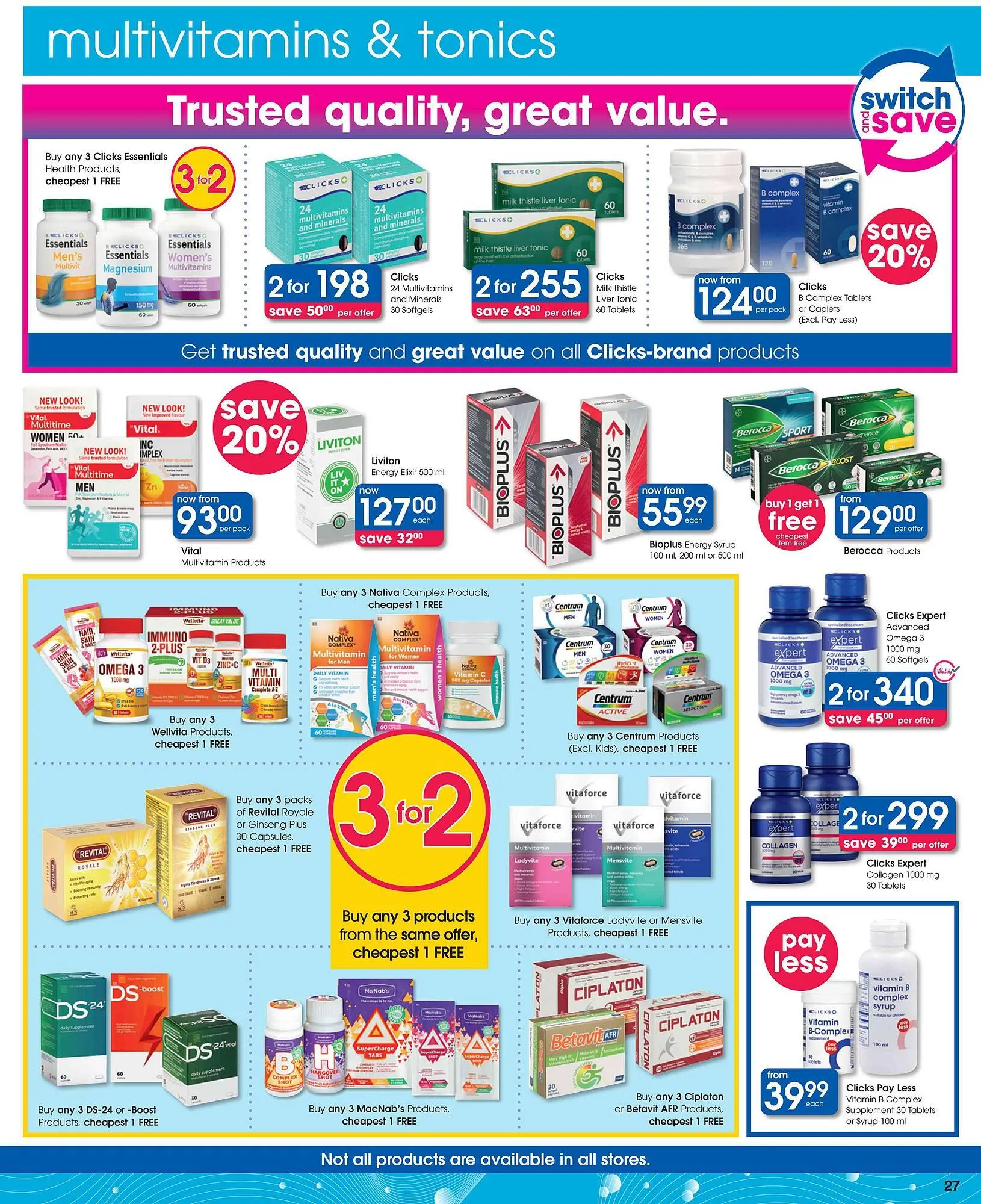 Clicks catalogue from 7 August to 20 August 2025 - Catalogue Page 20