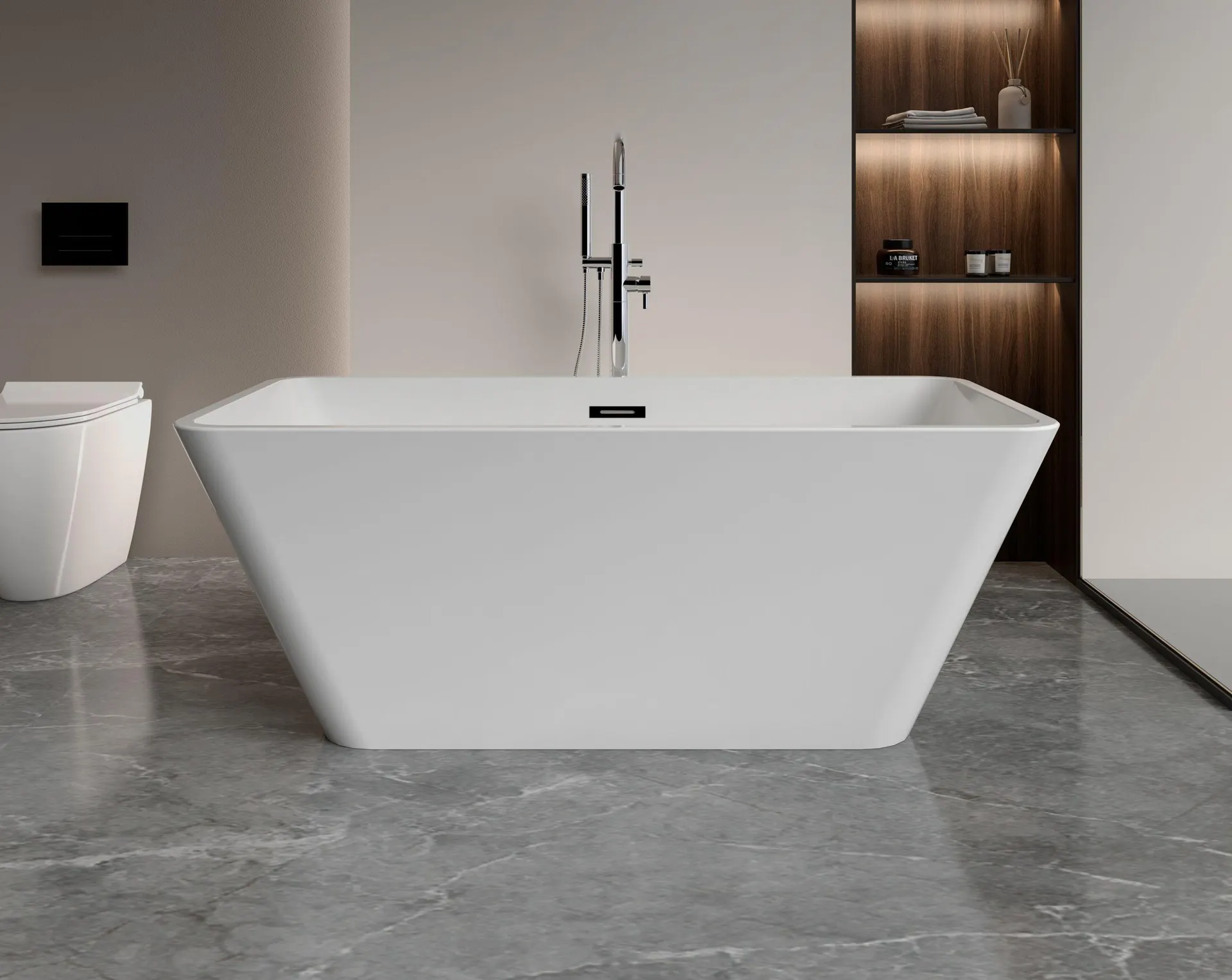 LYON 1680mm Freestanding Bathtub