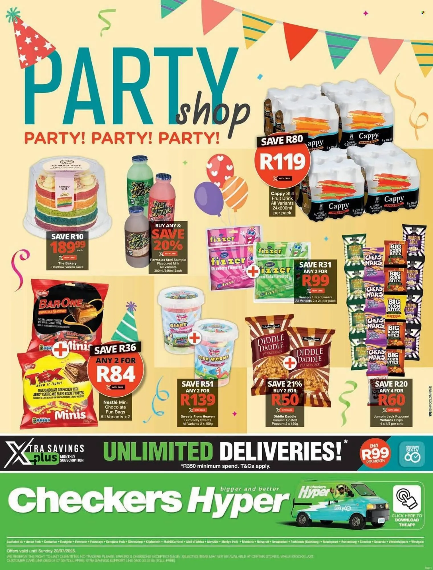 Checkers catalogue from 25 June to 20 July 2025 - Catalogue Page 1