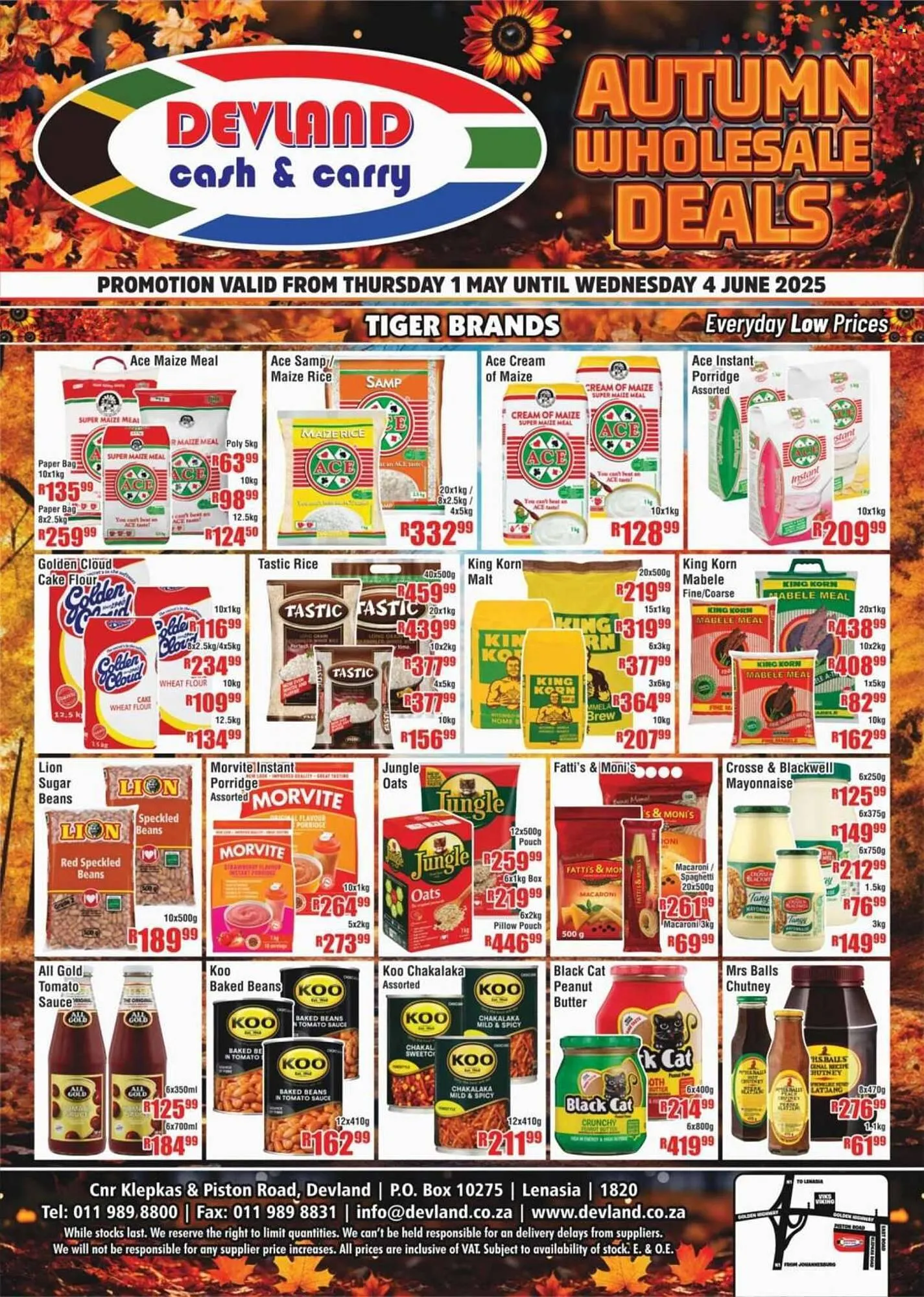 Devland Cash And Carry catalogue from 1 May to 4 June 2025 - Catalogue Page 1