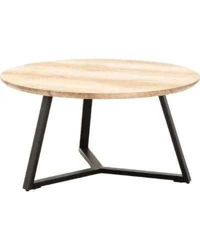 DecoFurn Poppy 8-0cm Round Coffee Table (Oak)