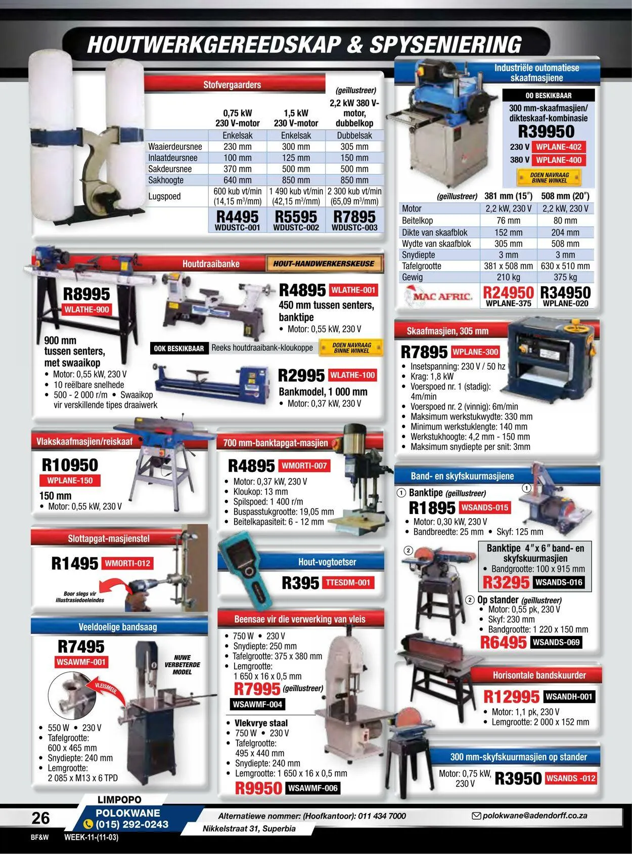 Adendorff Machinery Mart Current catalogue from 2 May to 16 May 2024 - Catalogue Page 28