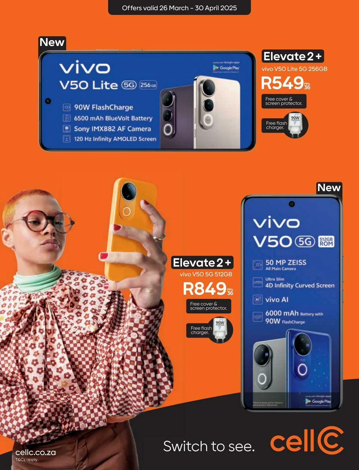 Cell C Current catalogue from 27 March to 10 April 2025 - Catalogue Page 46